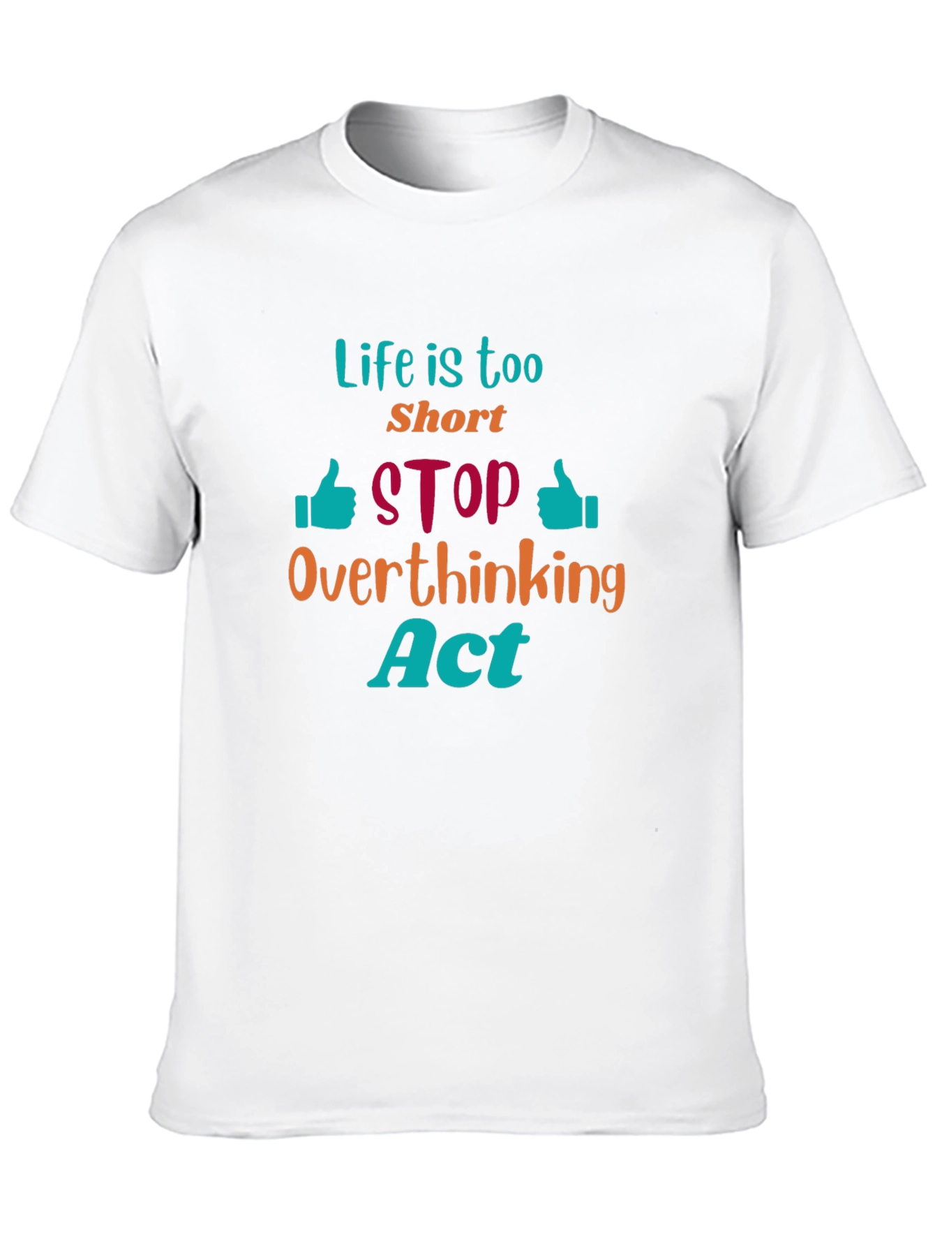 Life is Too Short Graphic Tee - Black