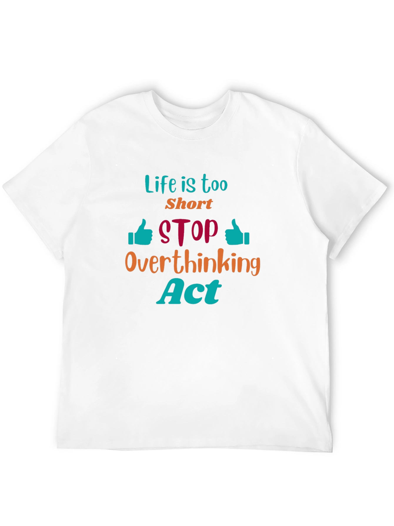 Life is Too Short Graphic Tee - Black