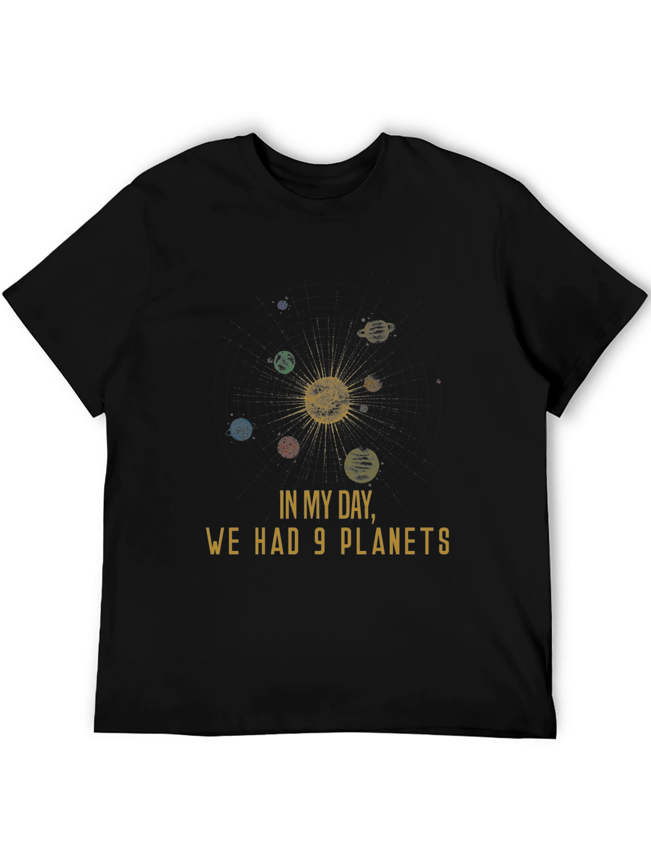 Retro Planet Graphic Tee - 90s Kids Humor