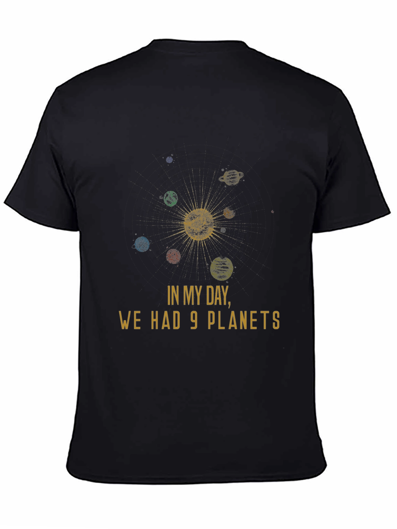 Retro Planet Graphic Tee - 90s Kids Humor