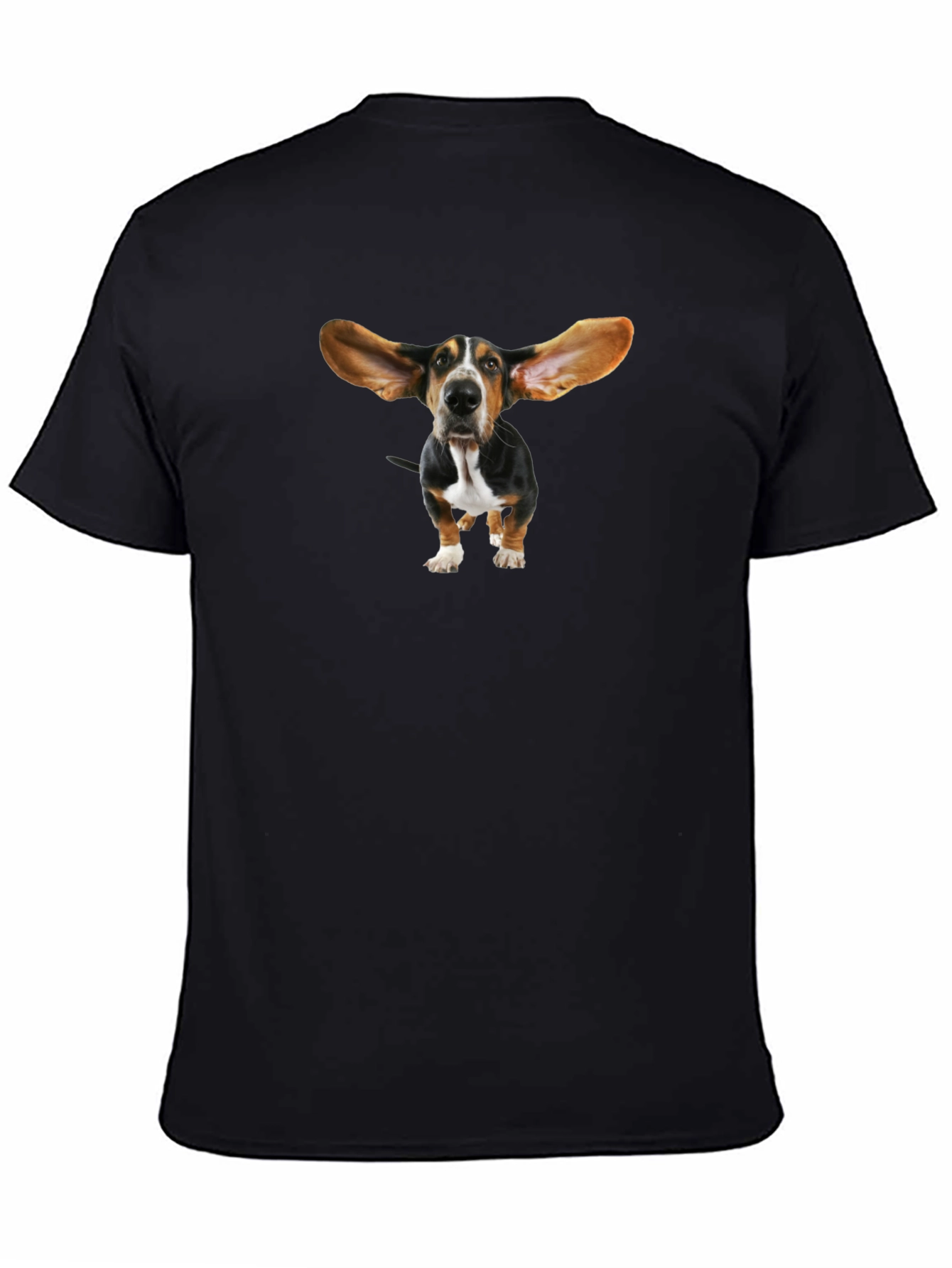 Dog Graphic Tee - Funny Basset Hound Shirt