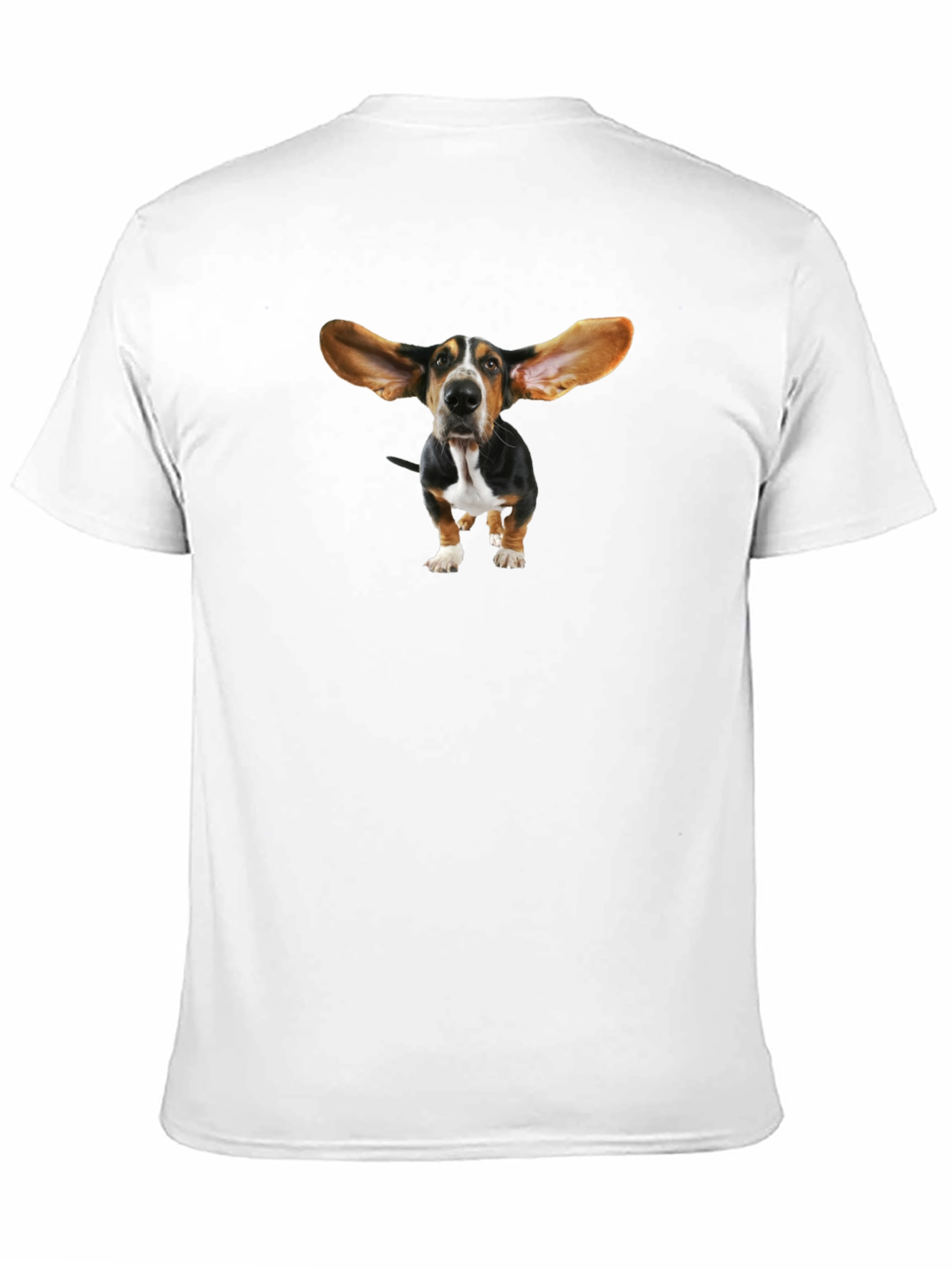 Dog Graphic Tee - Funny Basset Hound Shirt