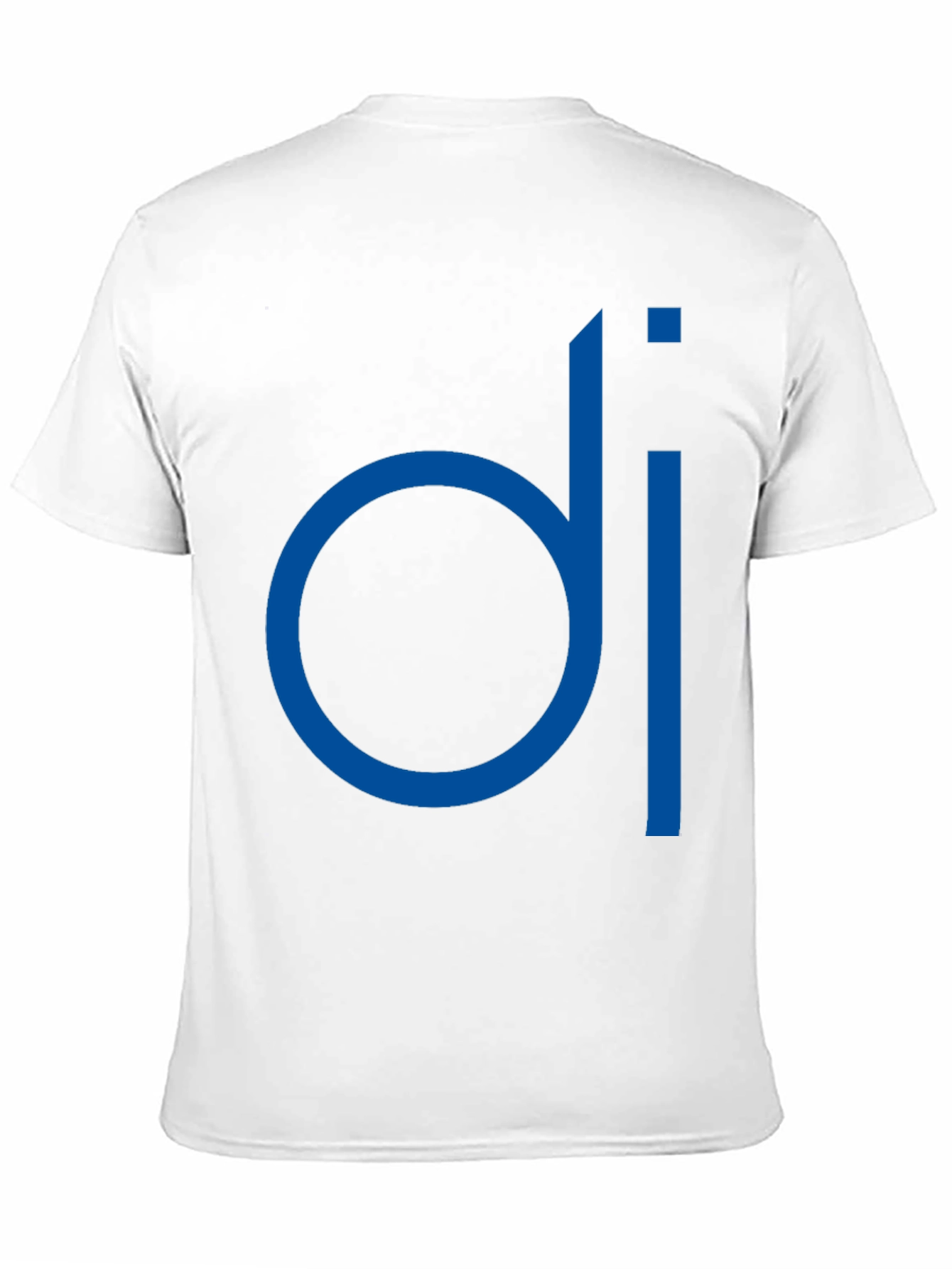 Modern Blue di Logo Black T-Shirt