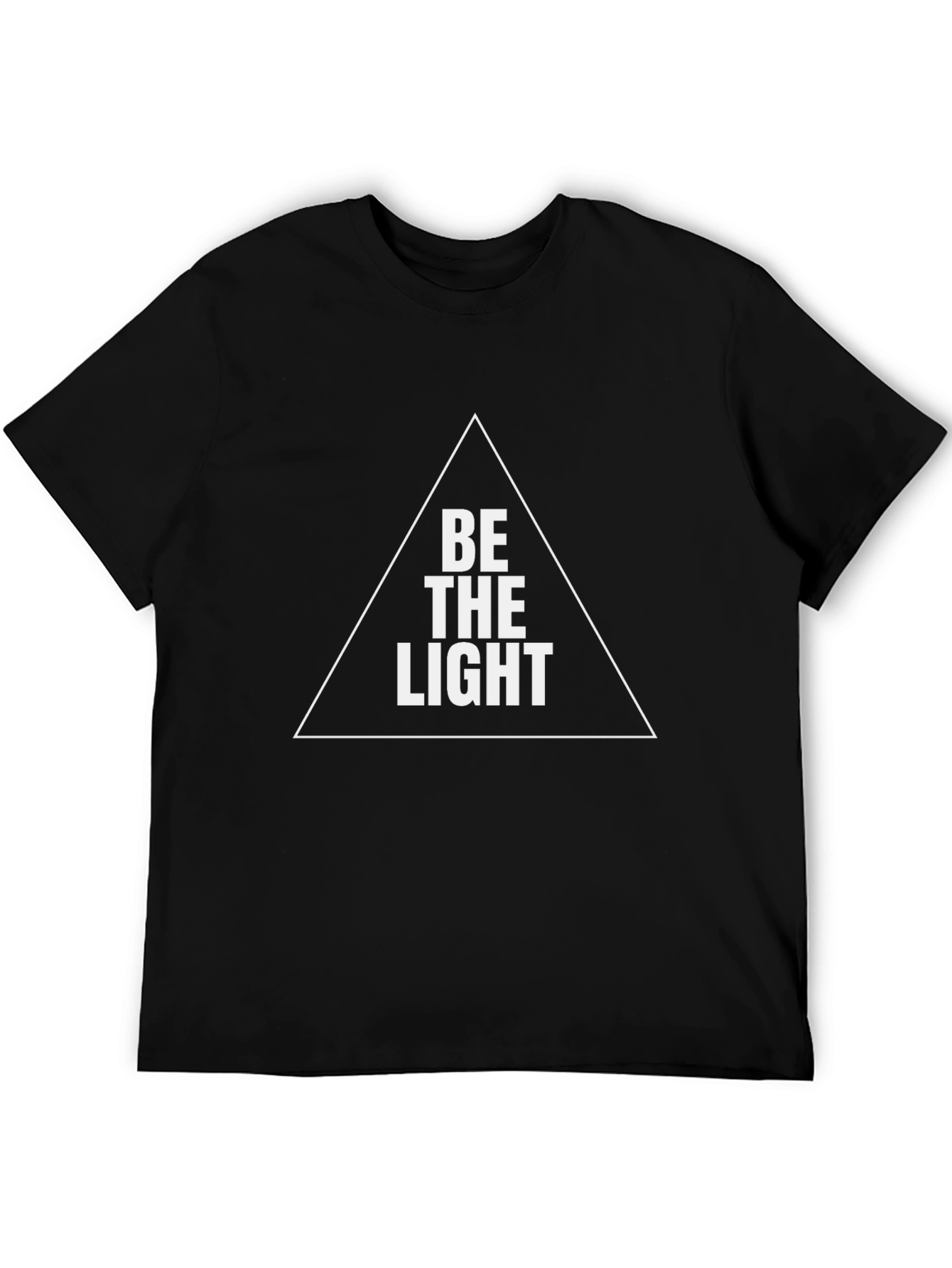 Be The Light Graphic Tee - Black