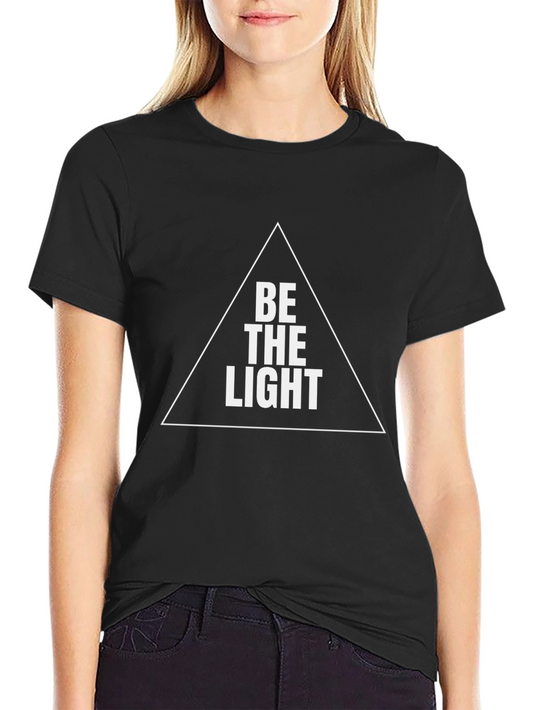 Be The Light Graphic Tee - Black