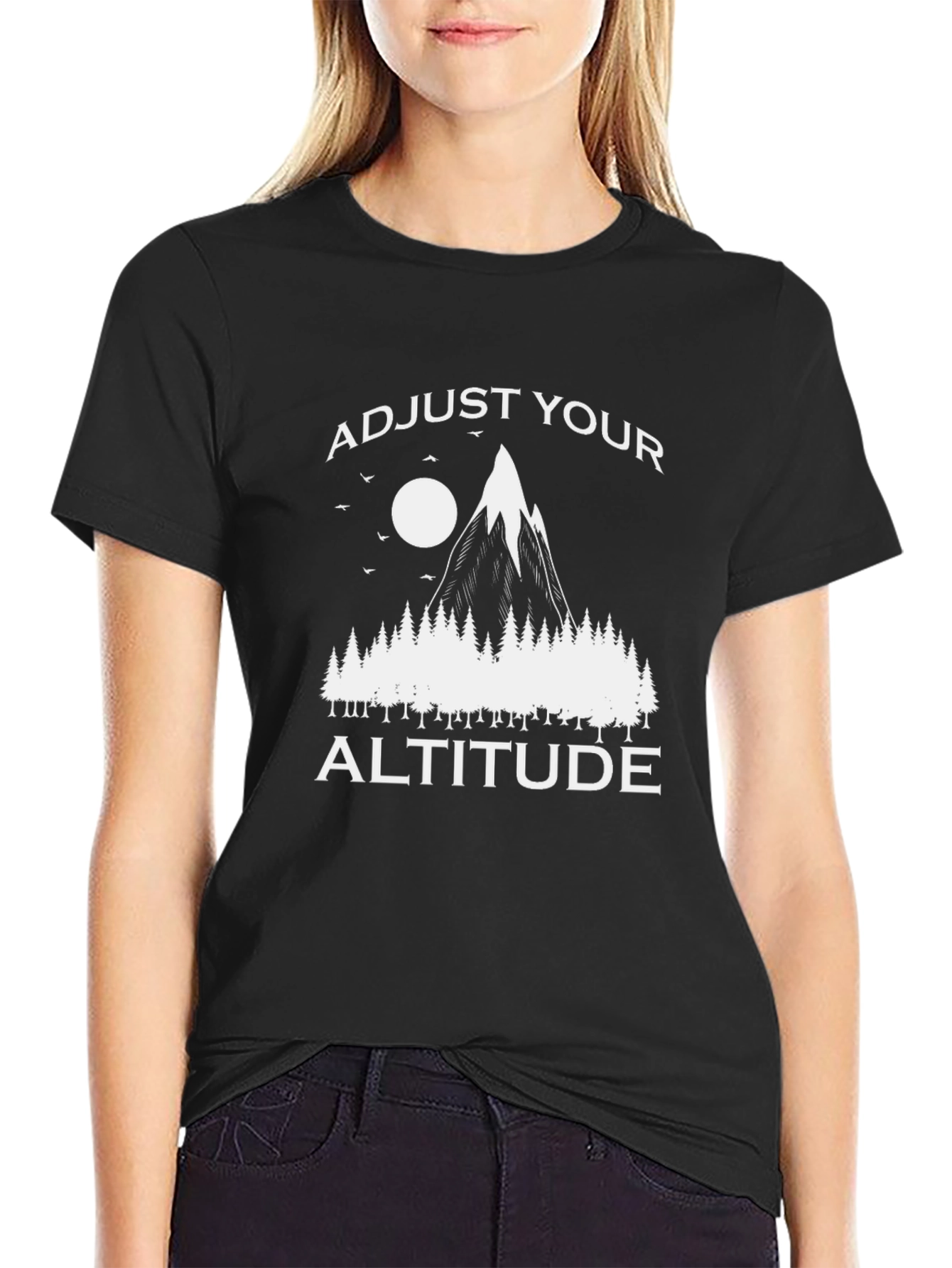 Adjust Your Altitude T-Shirt - Mountain Graphic Tee