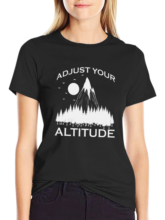 Adjust Your Altitude T-Shirt - Mountain Graphic Tee