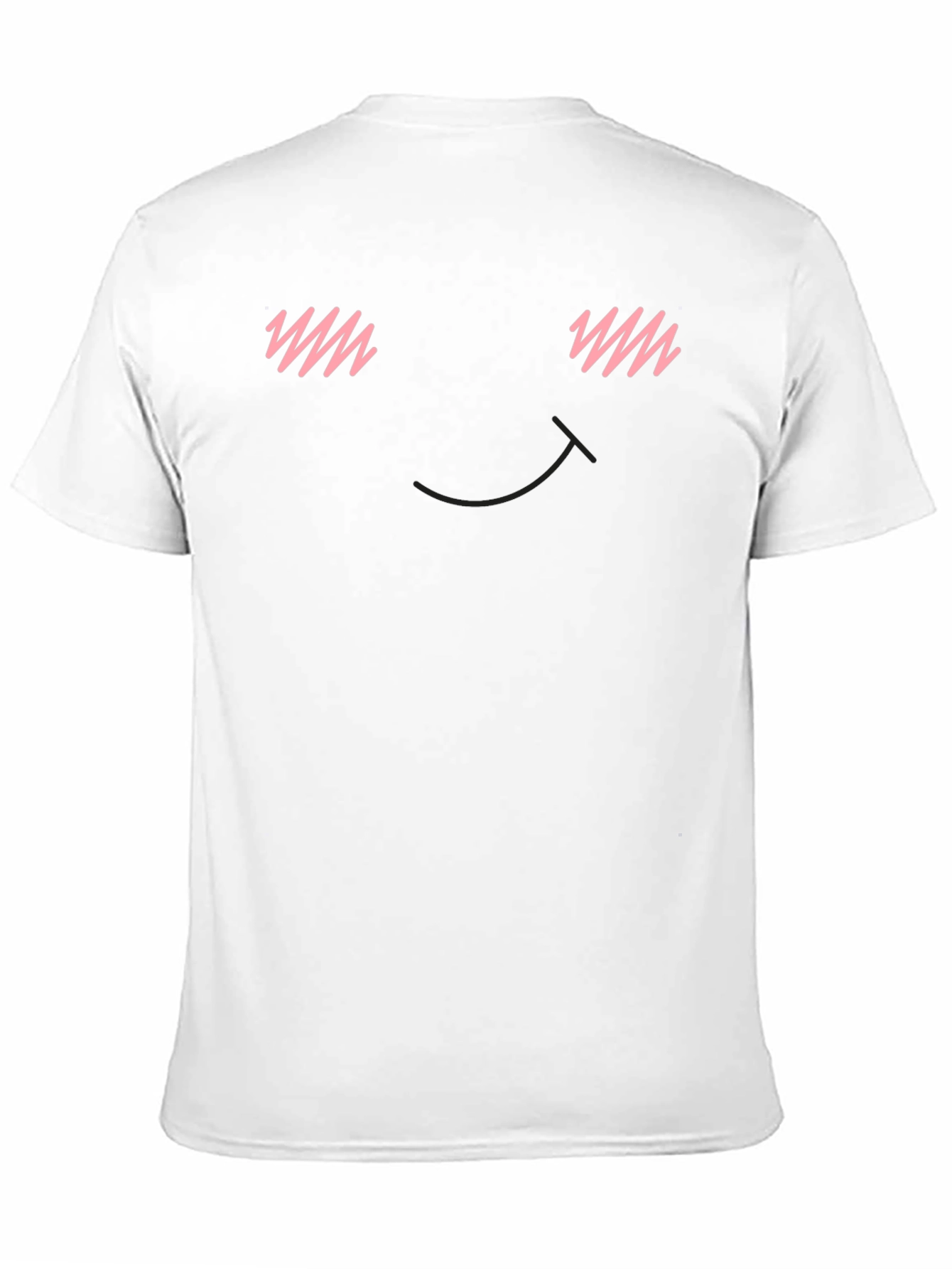 Blush Face T-Shirt - Express Your Subtle Mood