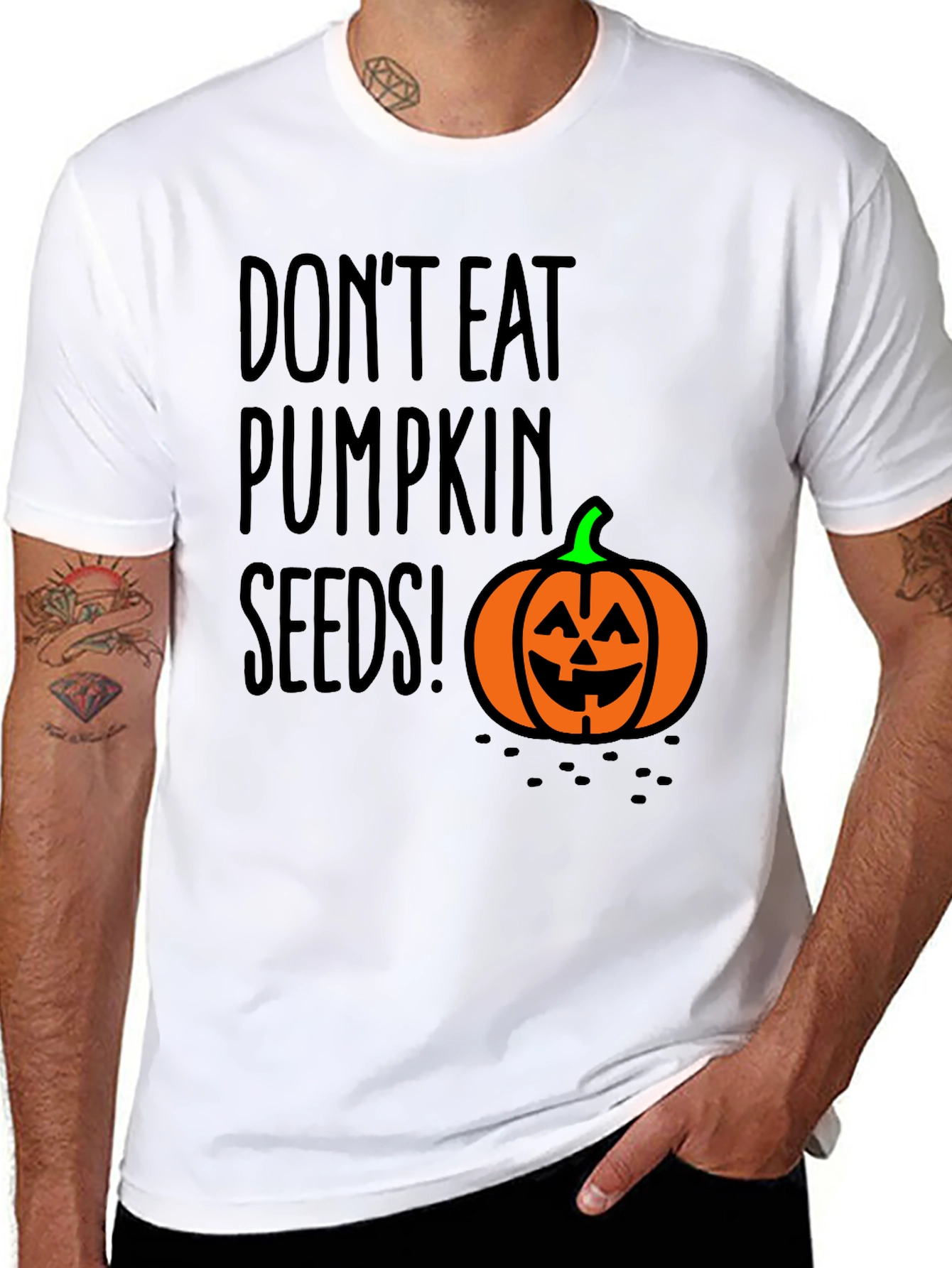 Dont Eat Pumpkin Seeds T-Shirt Halloween Shirt