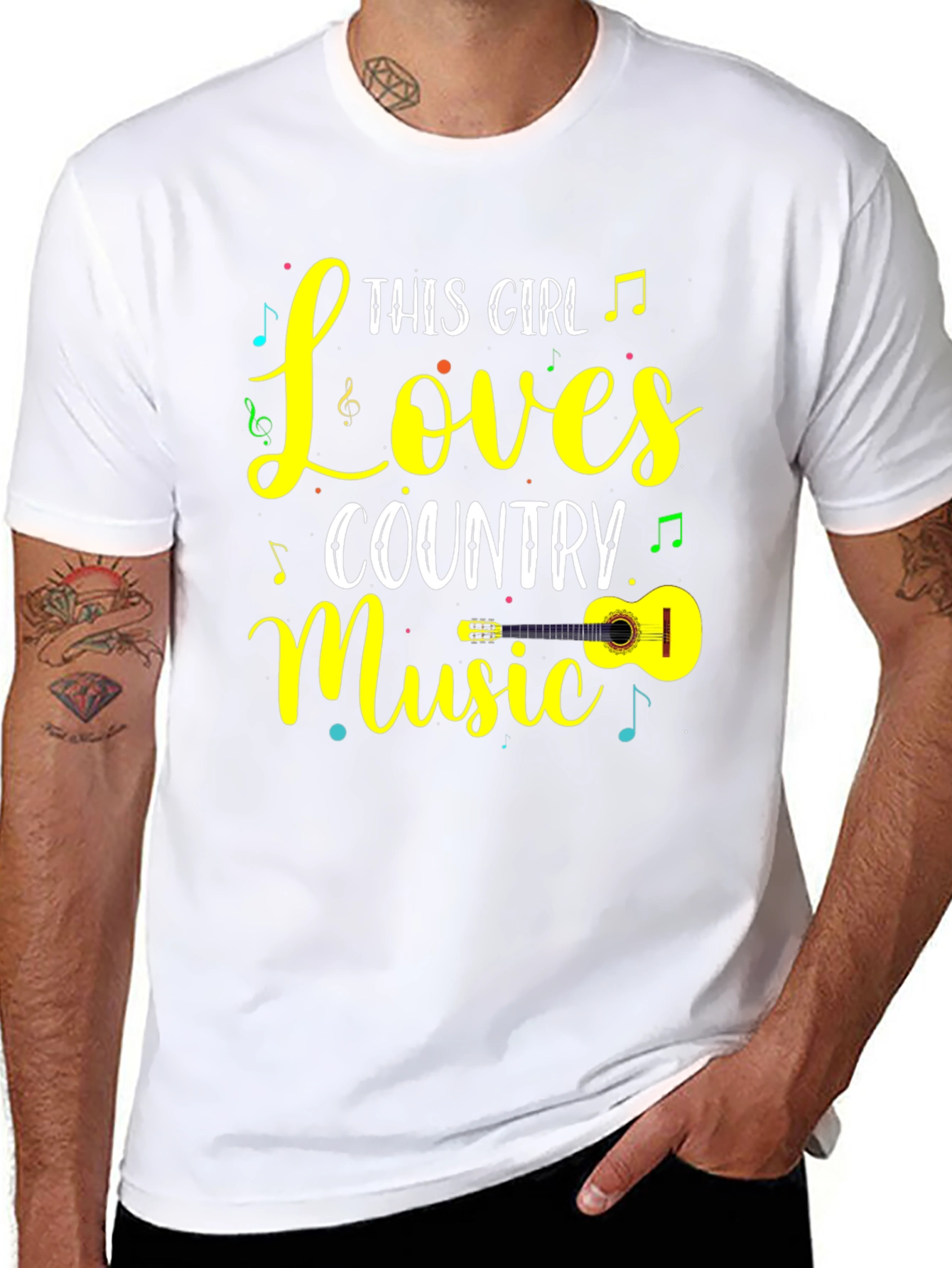 Country Music Lover Graphic T-Shirt