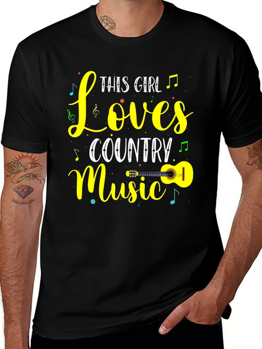 Country Music Lover Graphic T-Shirt