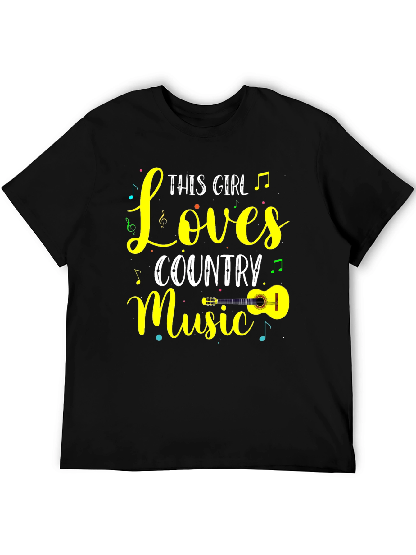 Country Music Lover Graphic T-Shirt