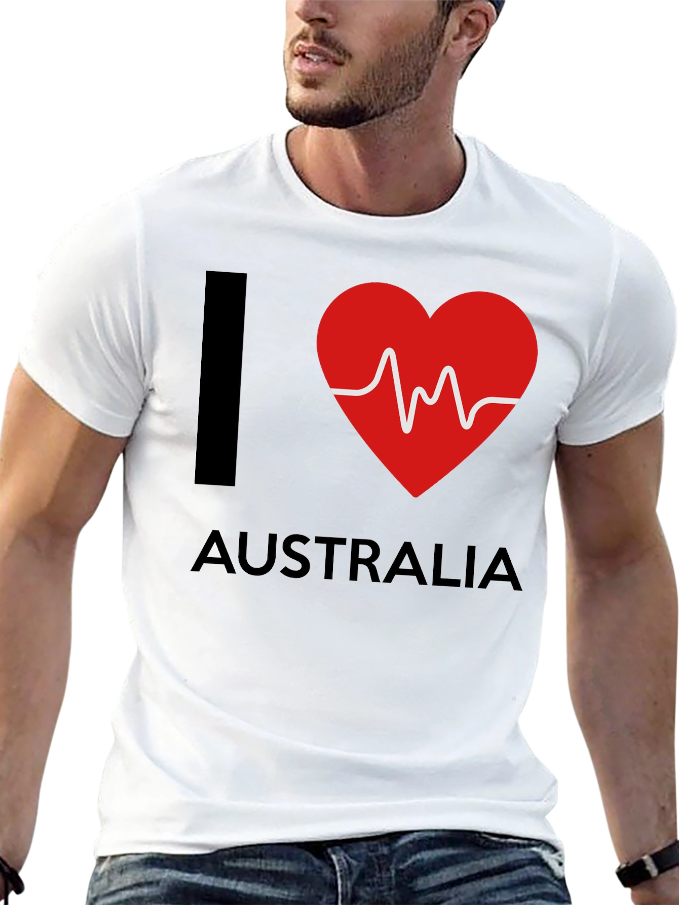 I Heart Australia T-Shirt - Aussie Pride Tee