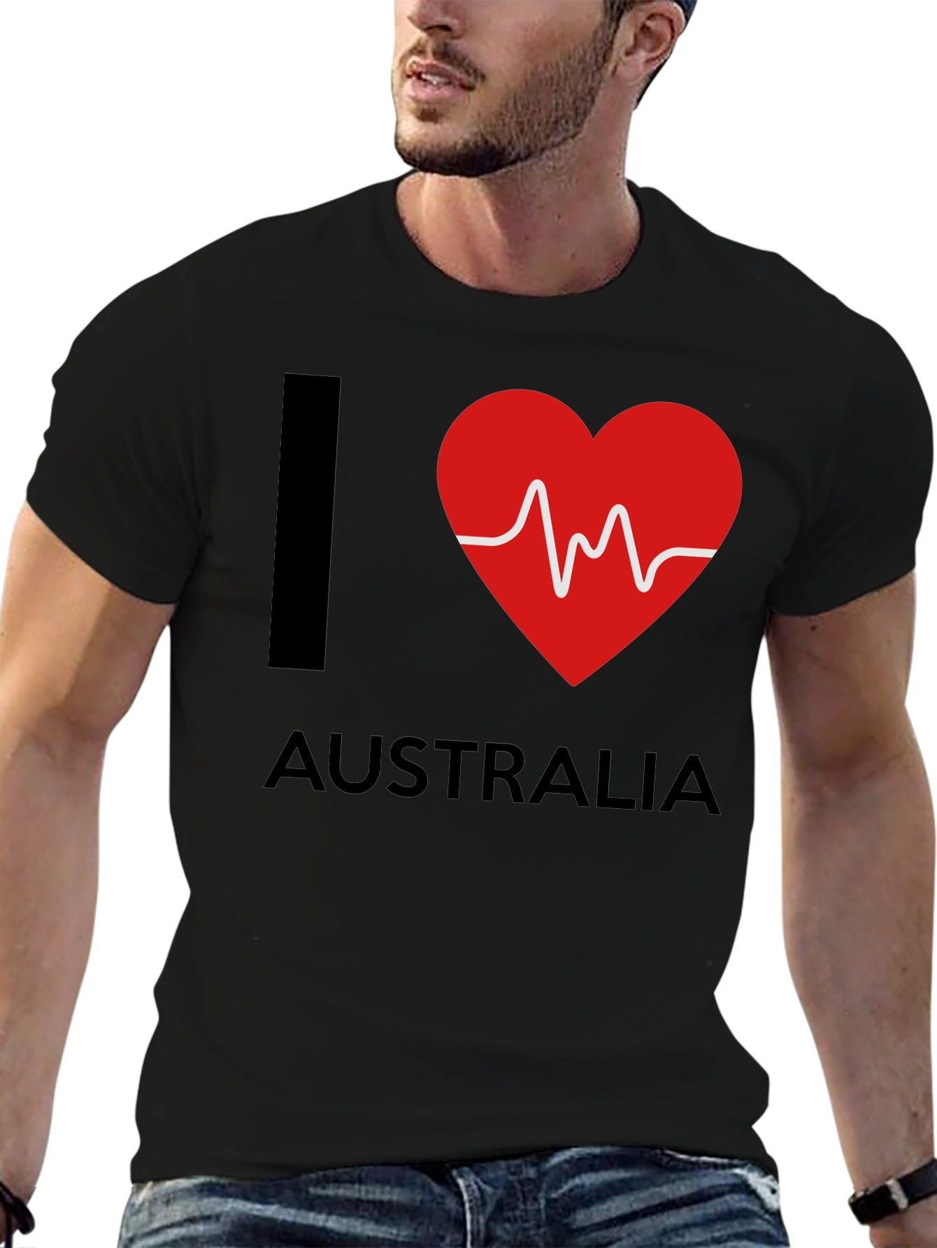 I Heart Australia T-Shirt - Aussie Pride Tee