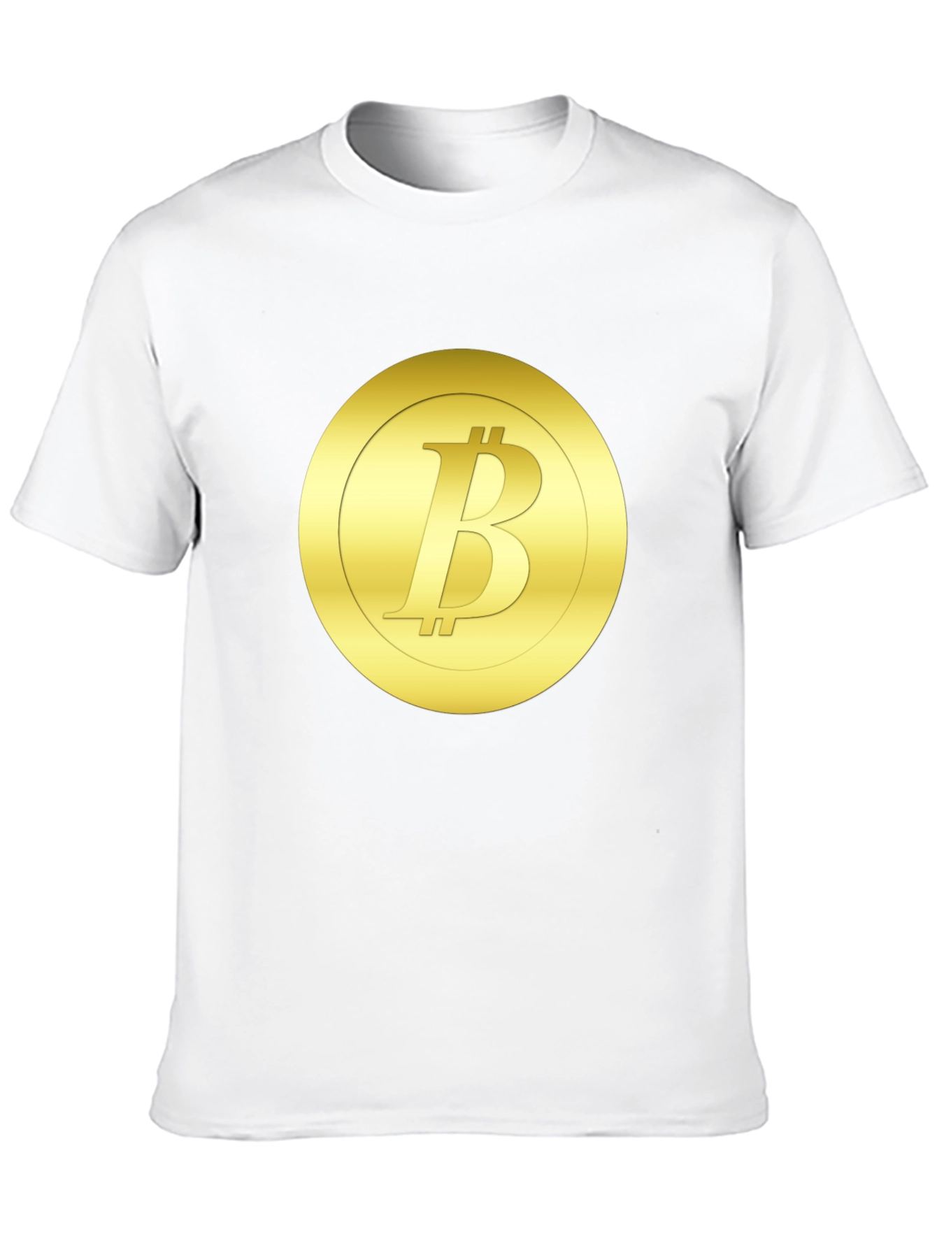 Bitcoin Logo Graphic T-Shirt