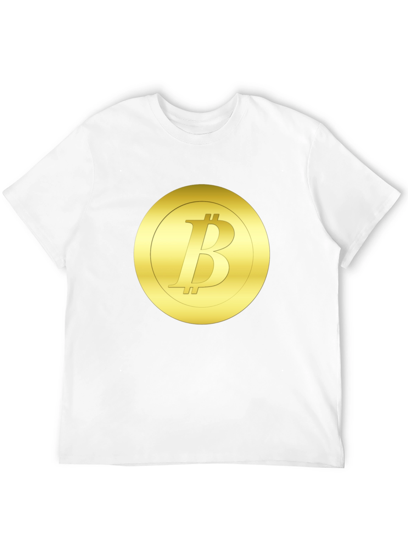 Bitcoin Logo Graphic T-Shirt