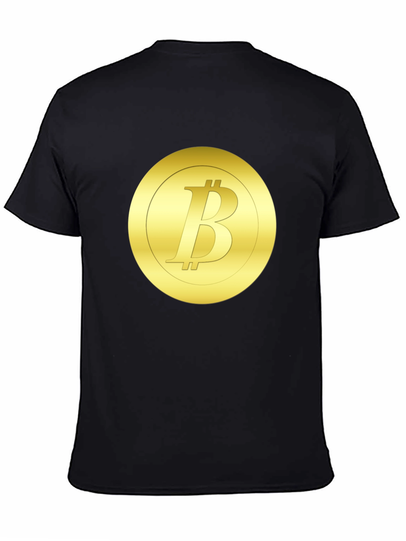 Bitcoin Logo Graphic T-Shirt