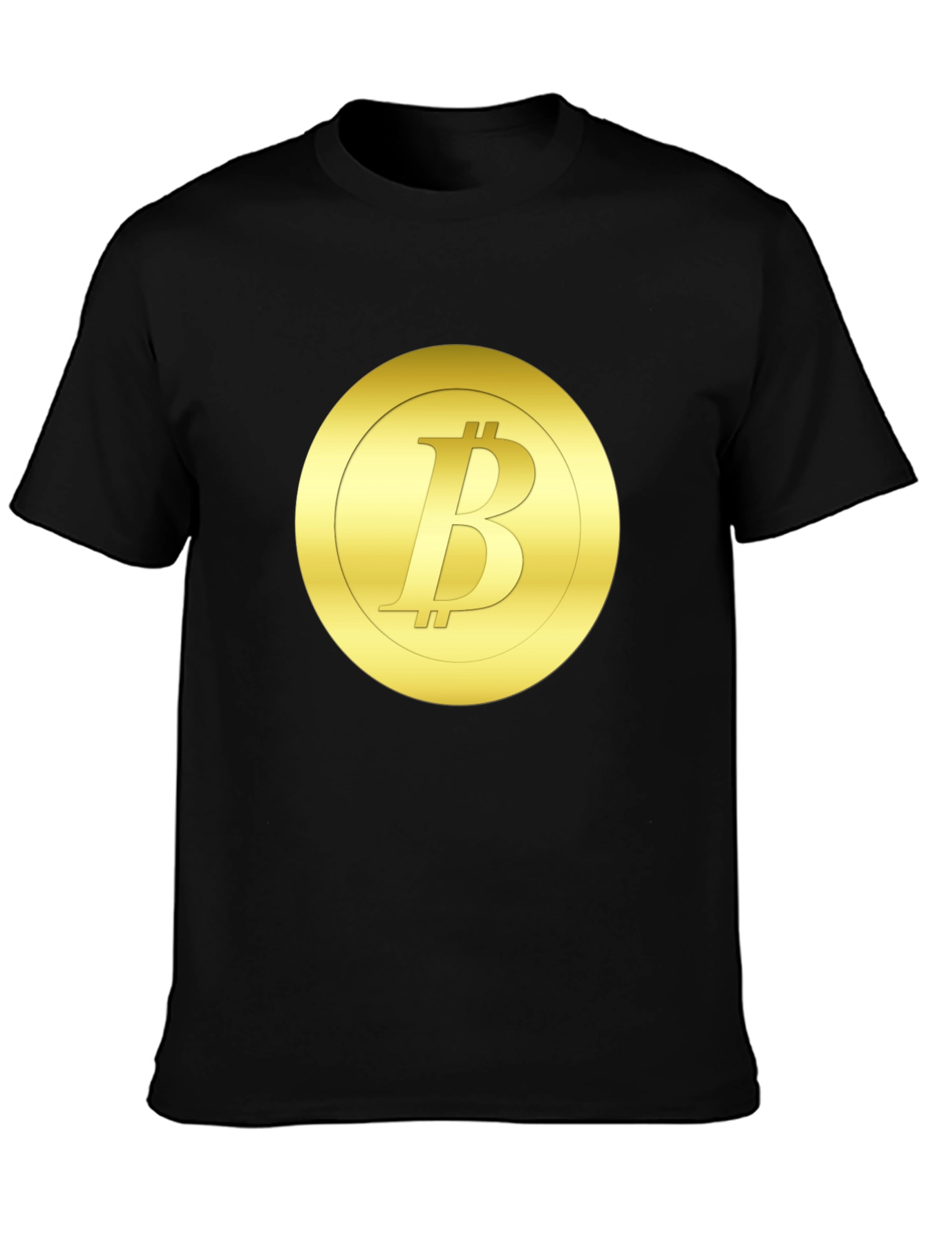 Bitcoin Logo Graphic T-Shirt