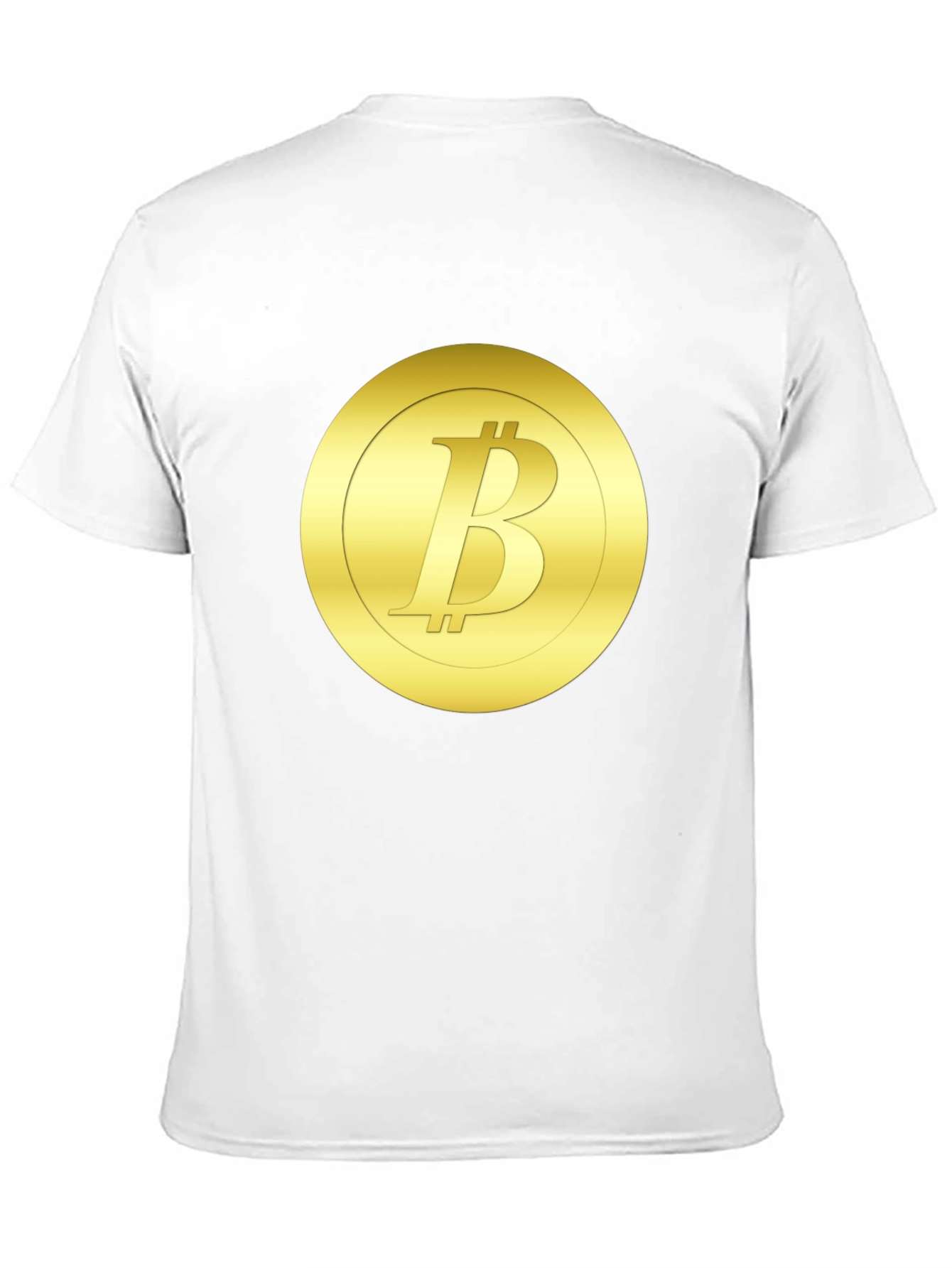 Bitcoin Logo Graphic T-Shirt