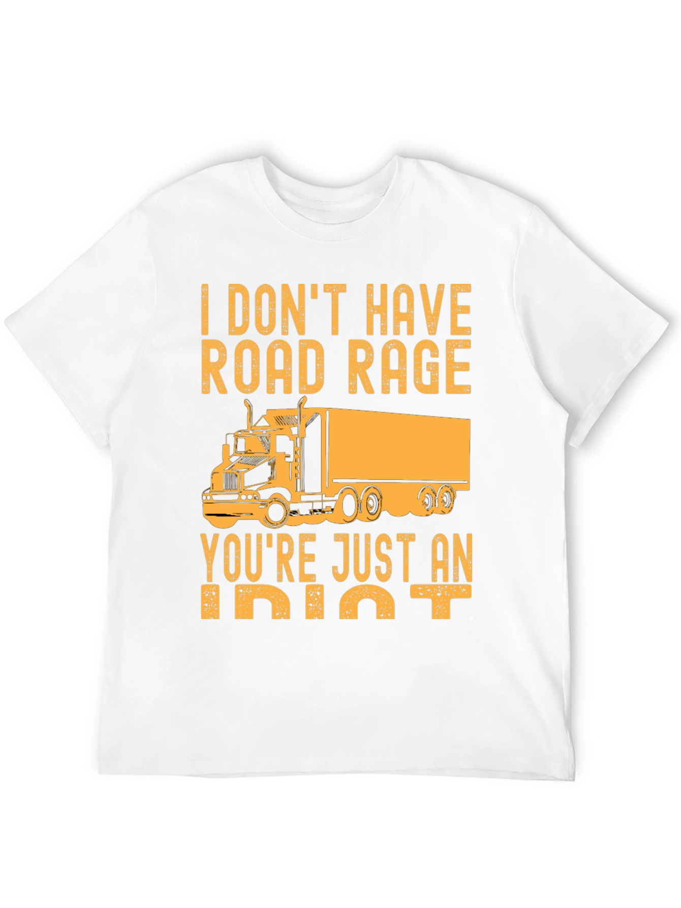 Road Rage Trucker Graphic T-Shirt