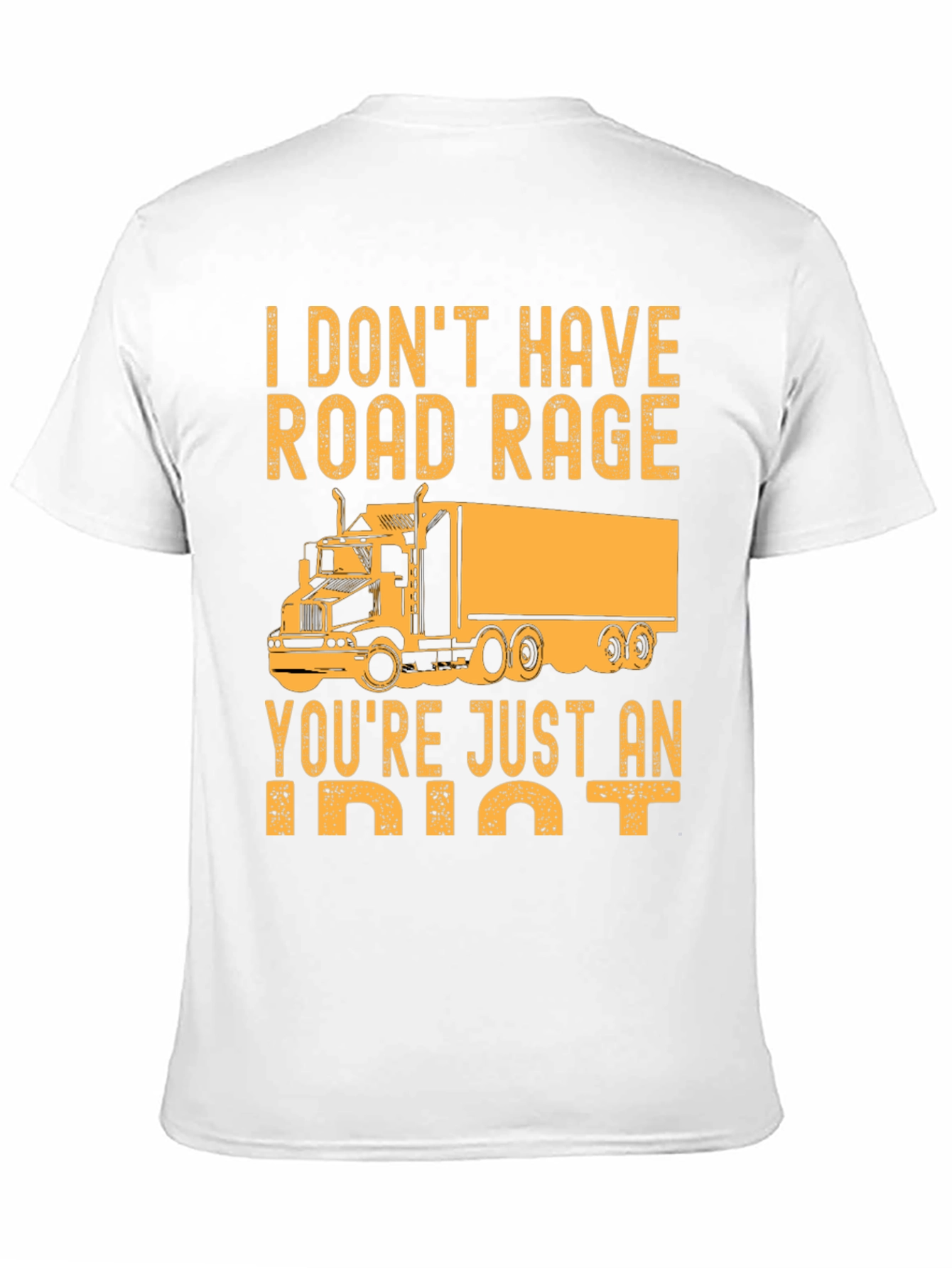 Road Rage Trucker Graphic T-Shirt
