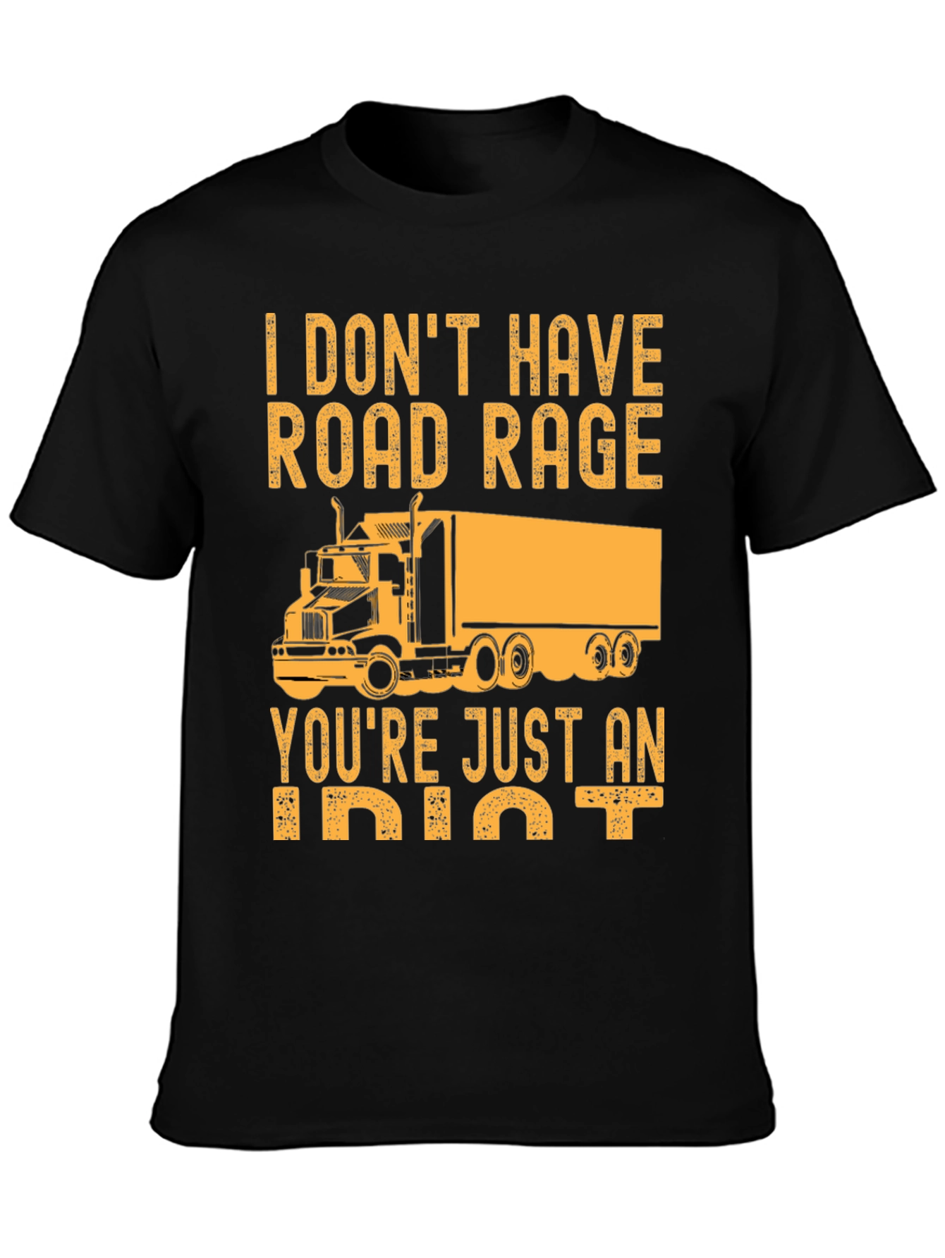 Road Rage Trucker Graphic T-Shirt