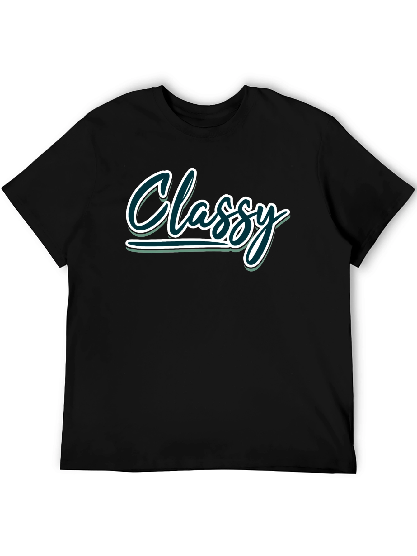 Classy Graphic Tee - Soft Cotton Blend