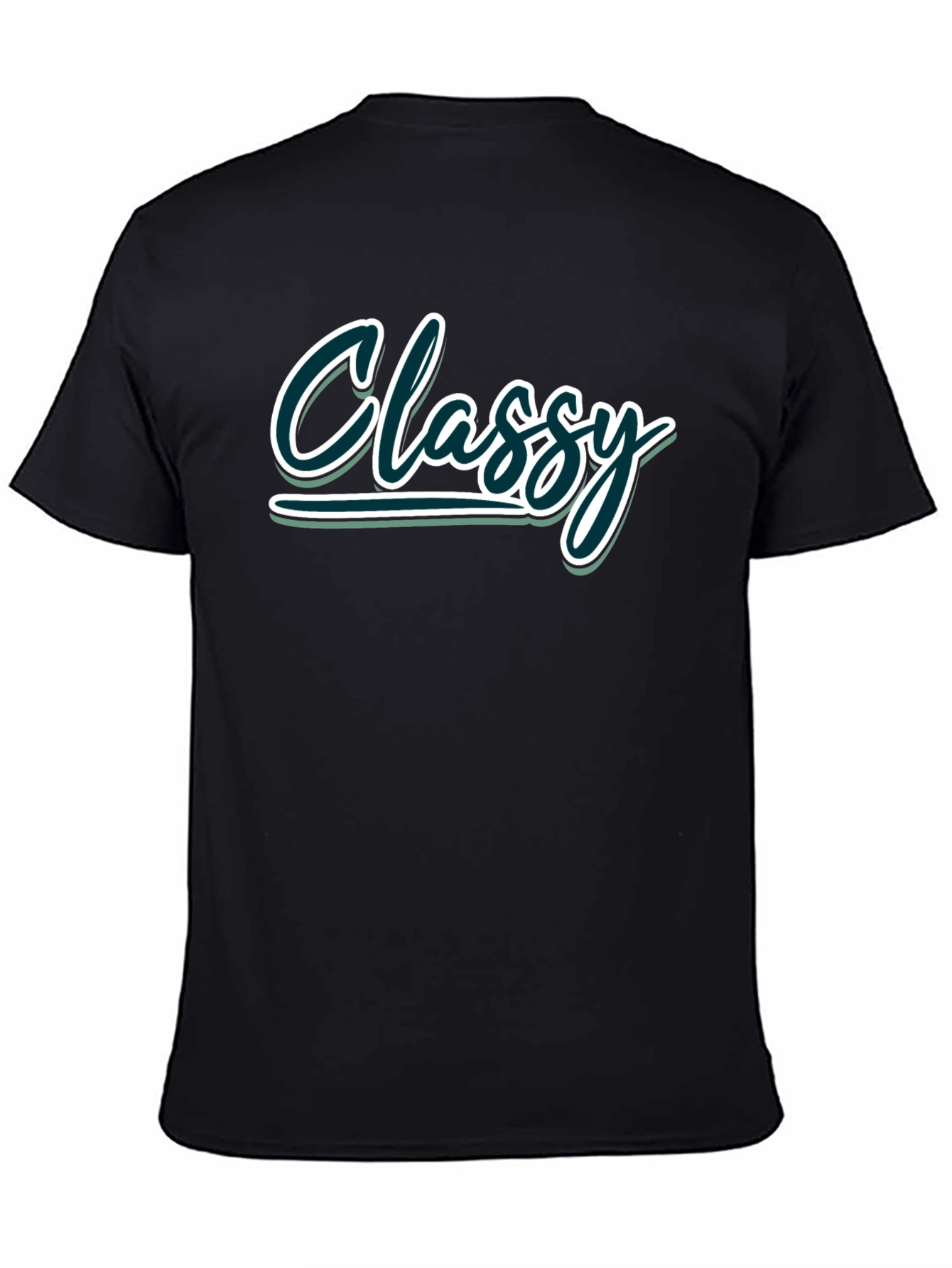 Classy Graphic Tee - Soft Cotton Blend