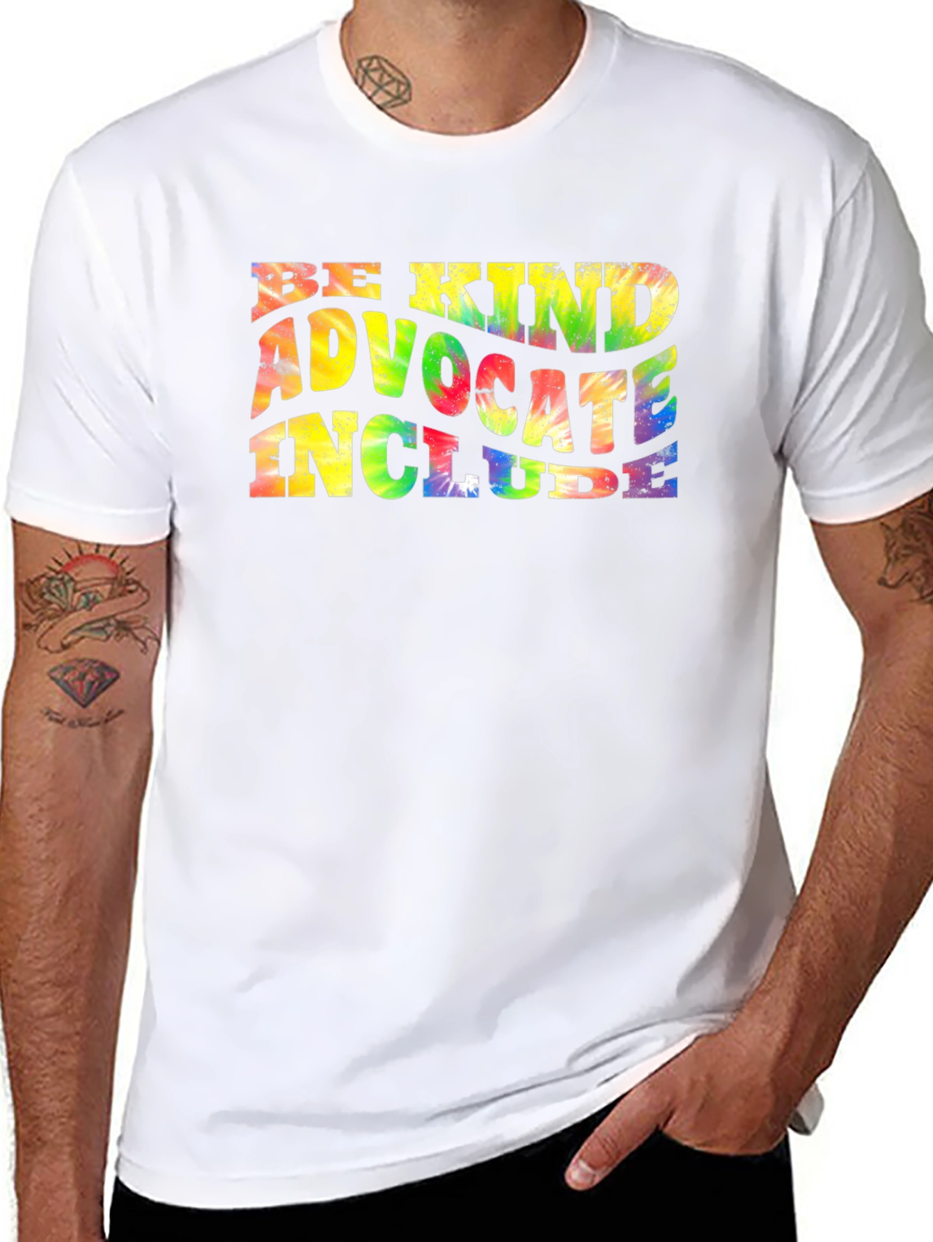 Be Kind Advocate Include Graphic Tee