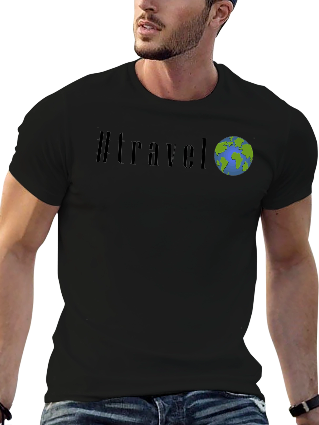 #travel Earth Graphic Tee - Adventure Ready Shirt