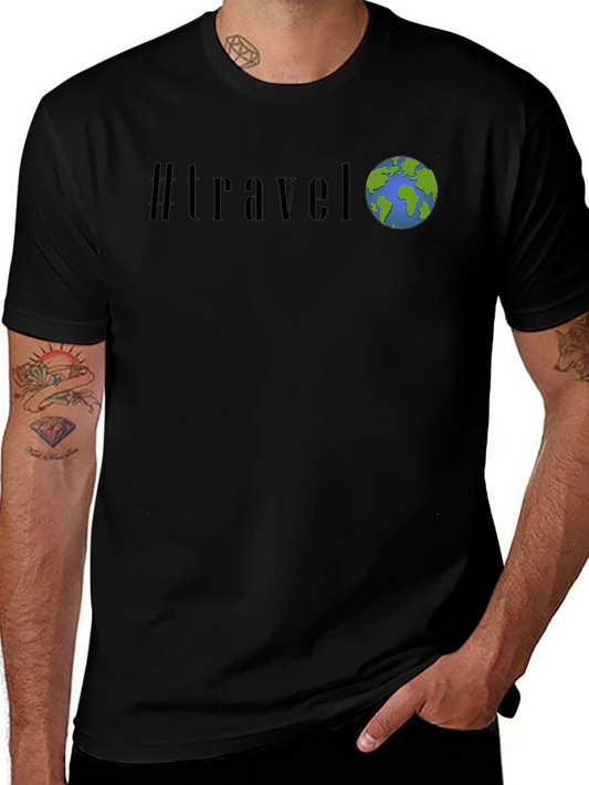 #travel Earth Graphic Tee - Adventure Ready Shirt