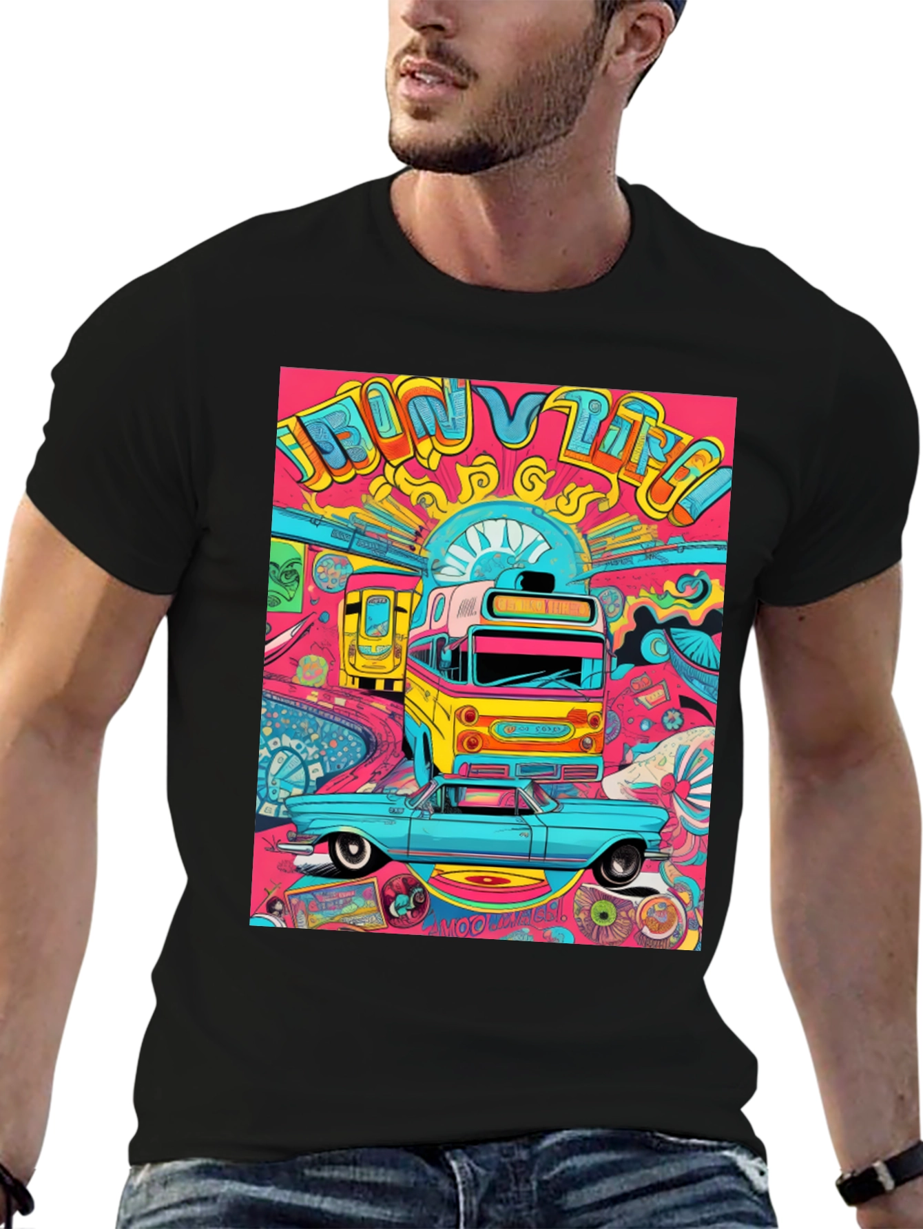 Groovy Life Graphic Tee