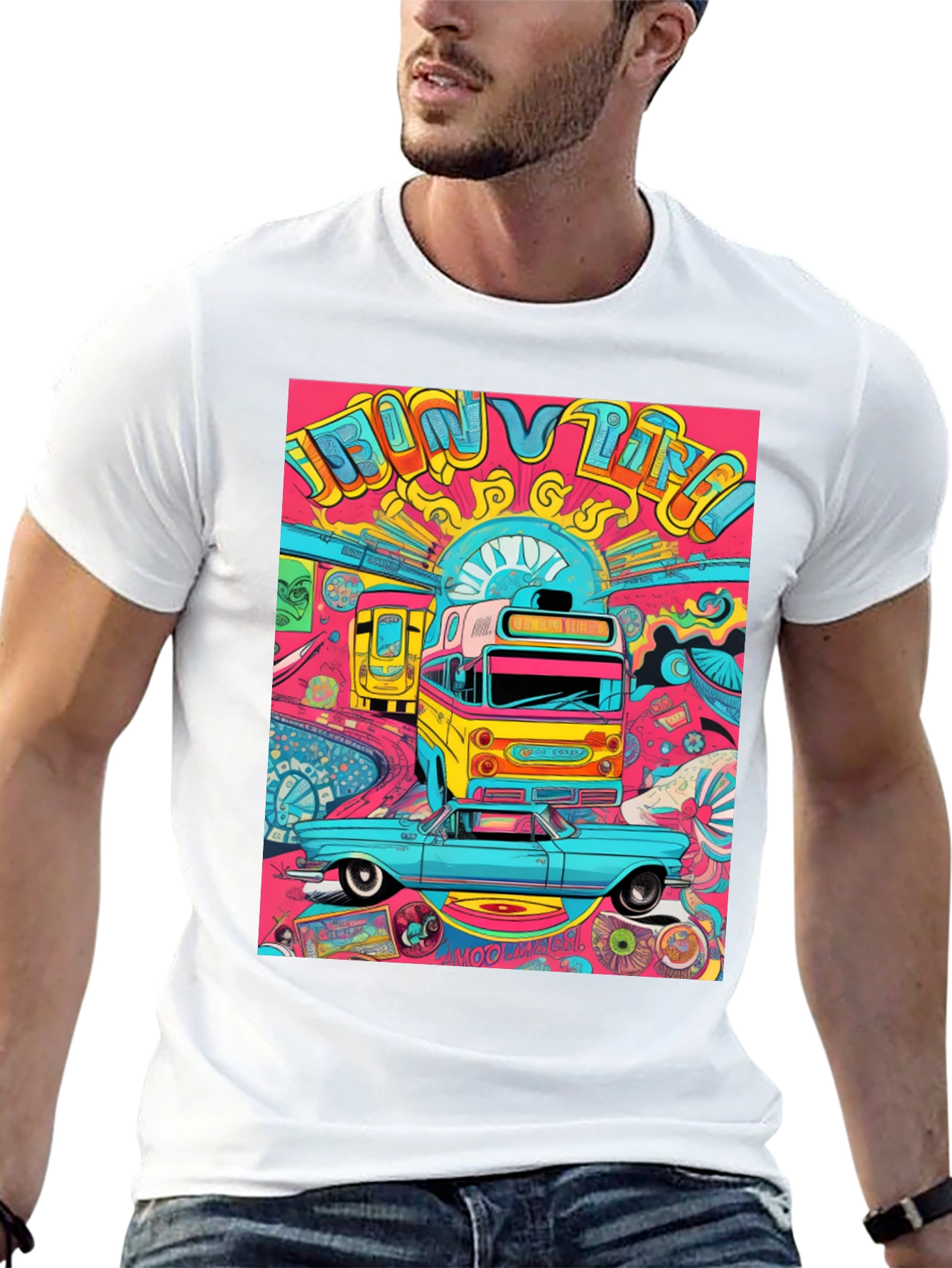 Groovy Life Graphic Tee