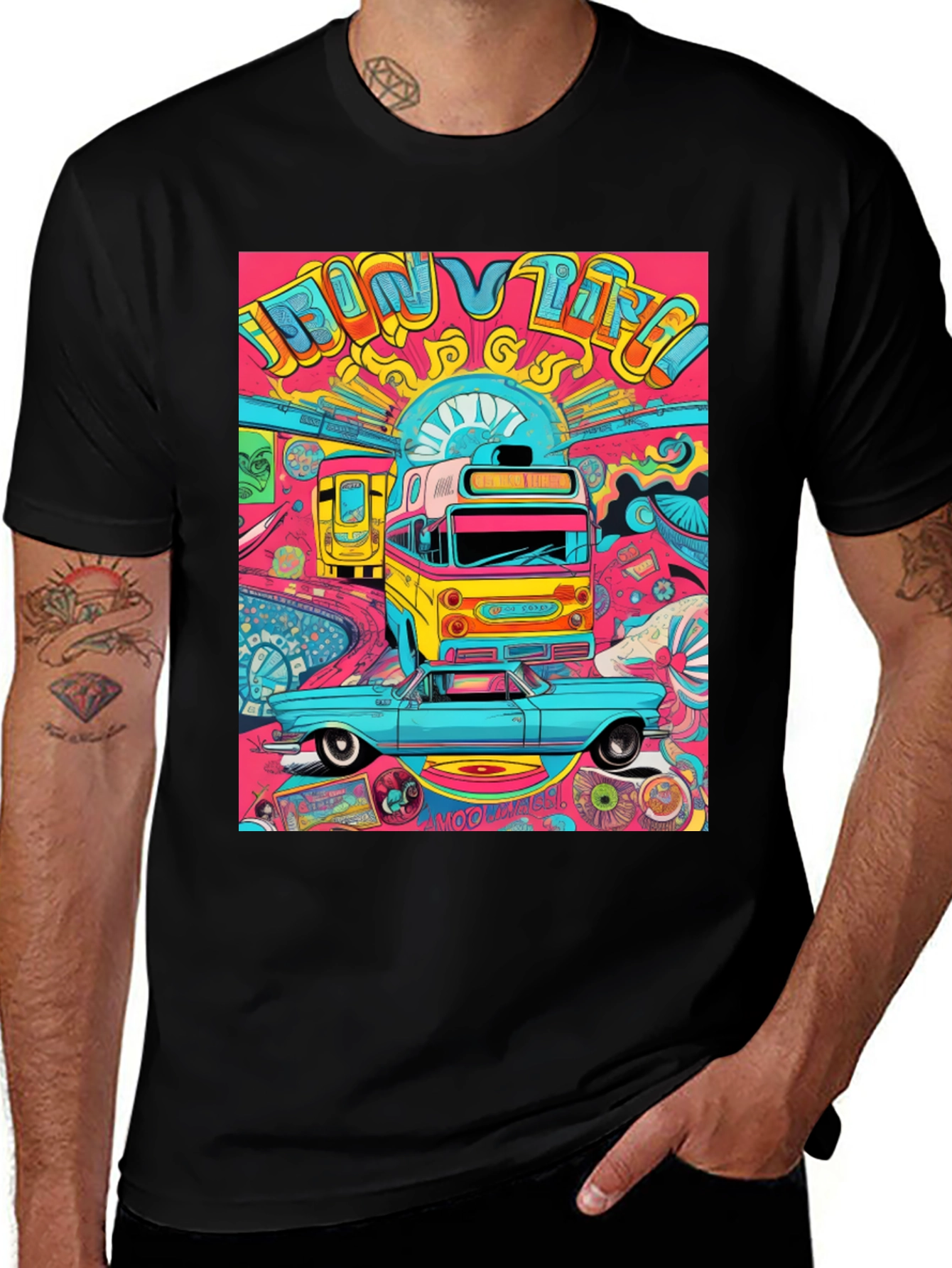 Groovy Life Graphic Tee