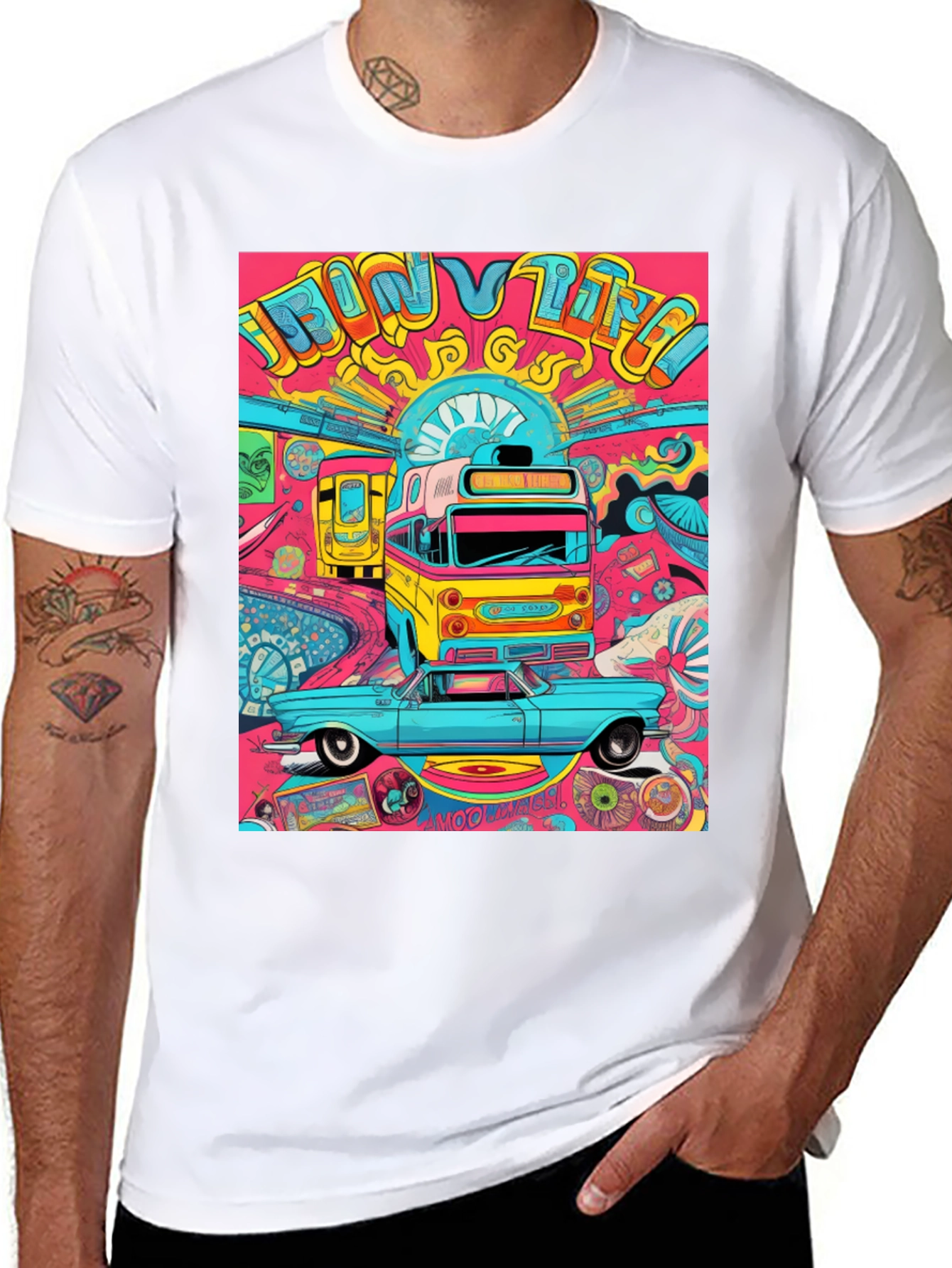 Groovy Life Graphic Tee