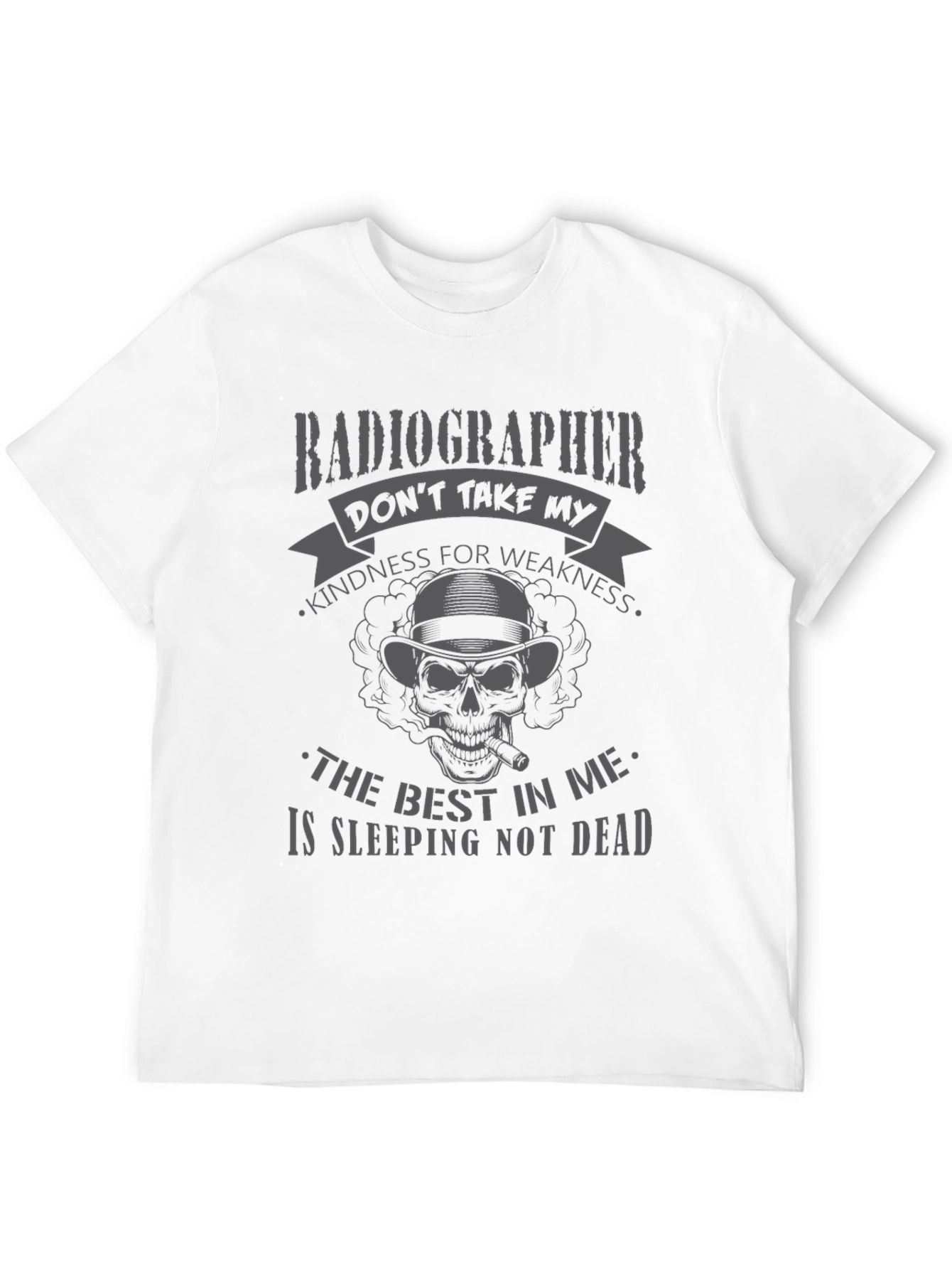 Radiographer Skeleton Graphic T-Shirt
