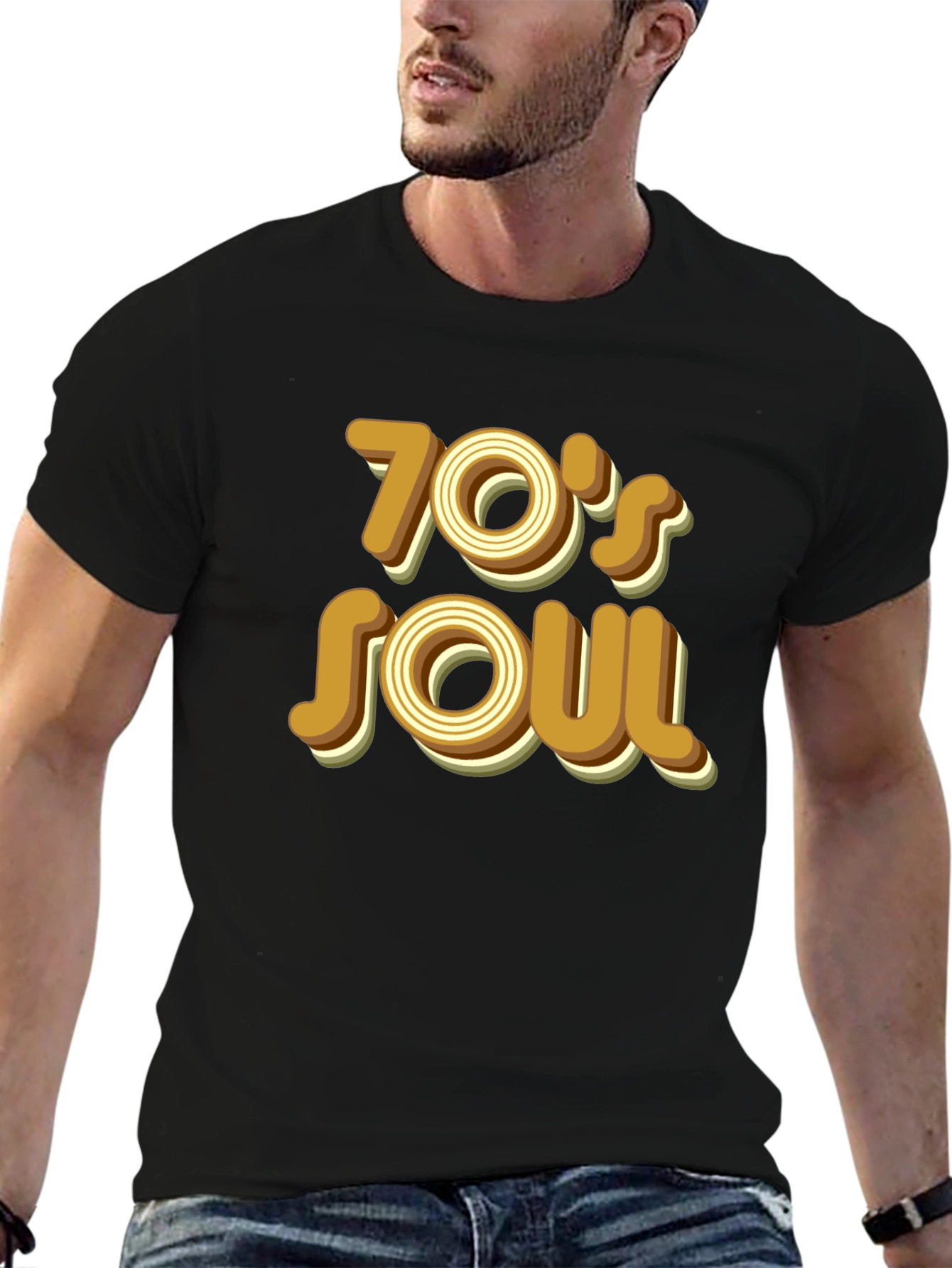 70s Soul Graphic Tee - Retro Style