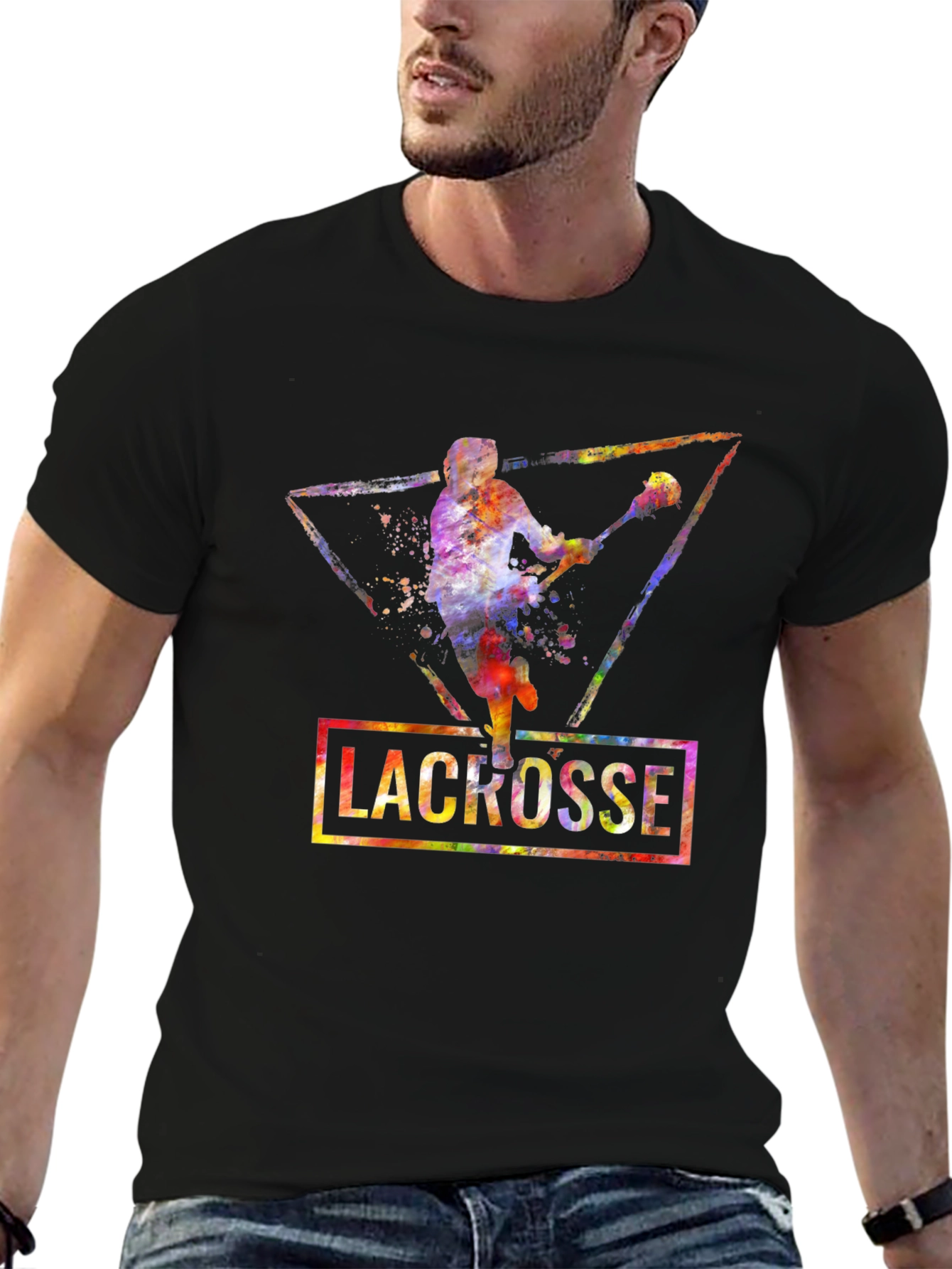 Colorful Lacrosse T-Shirt