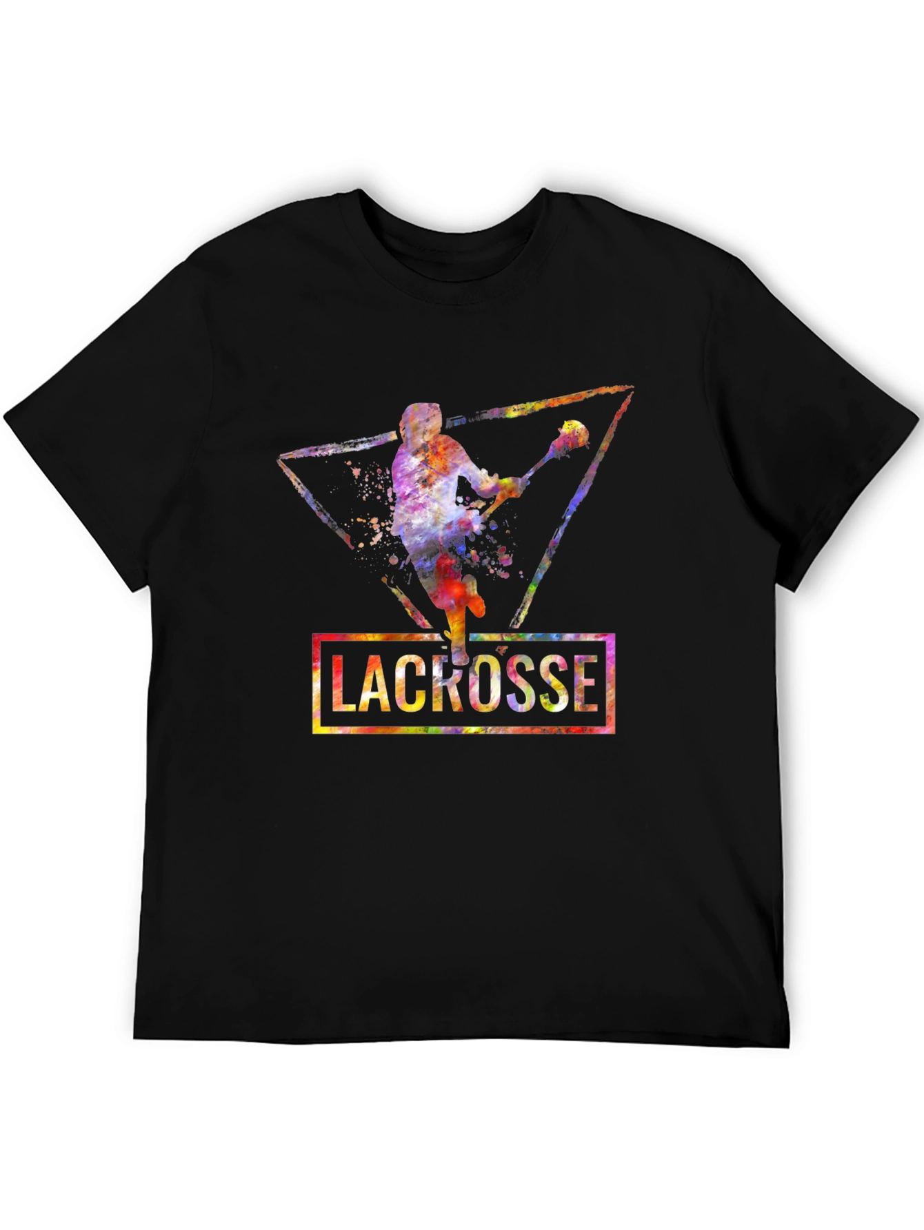 Colorful Lacrosse T-Shirt