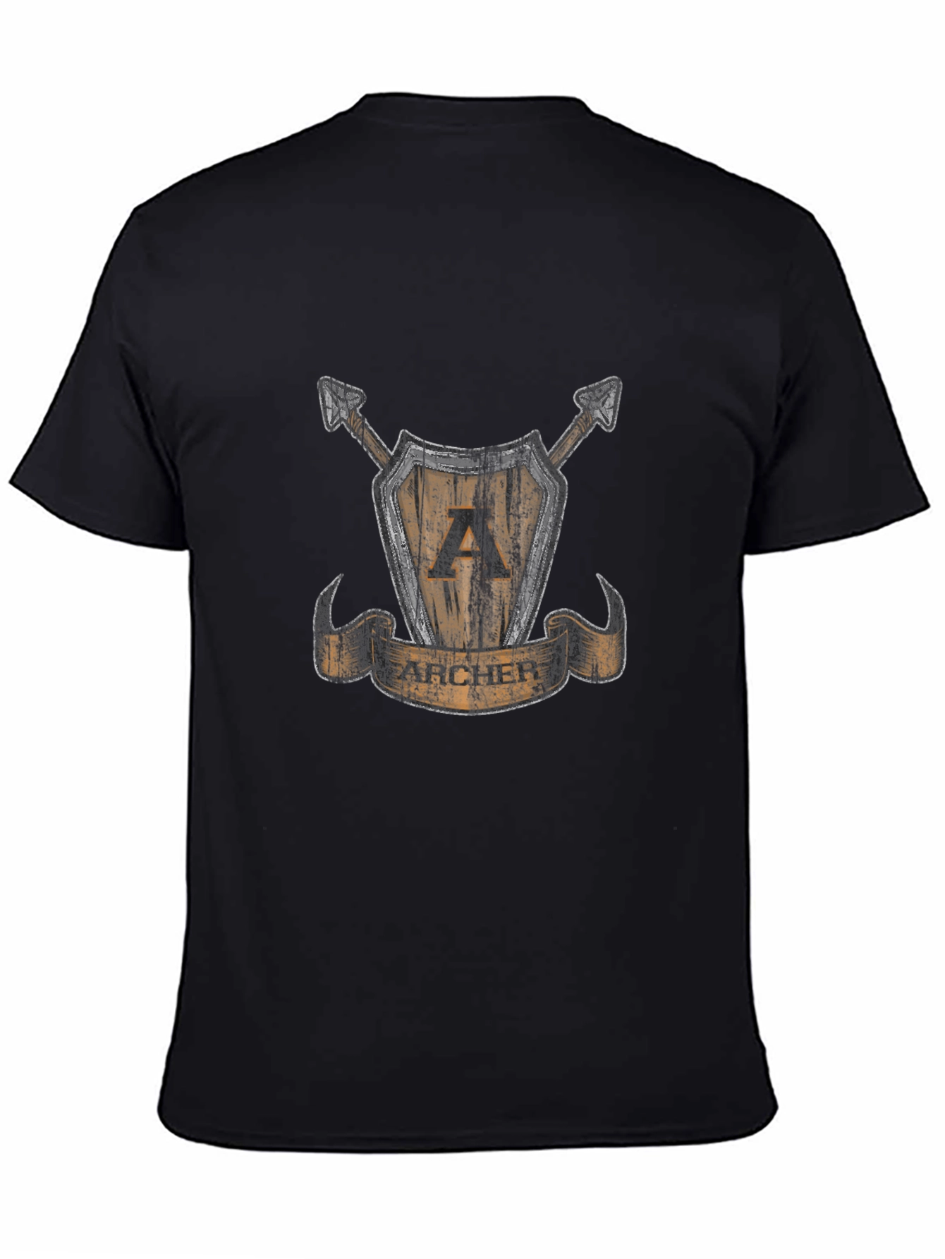 Archer Graphic Tee - Medieval Design