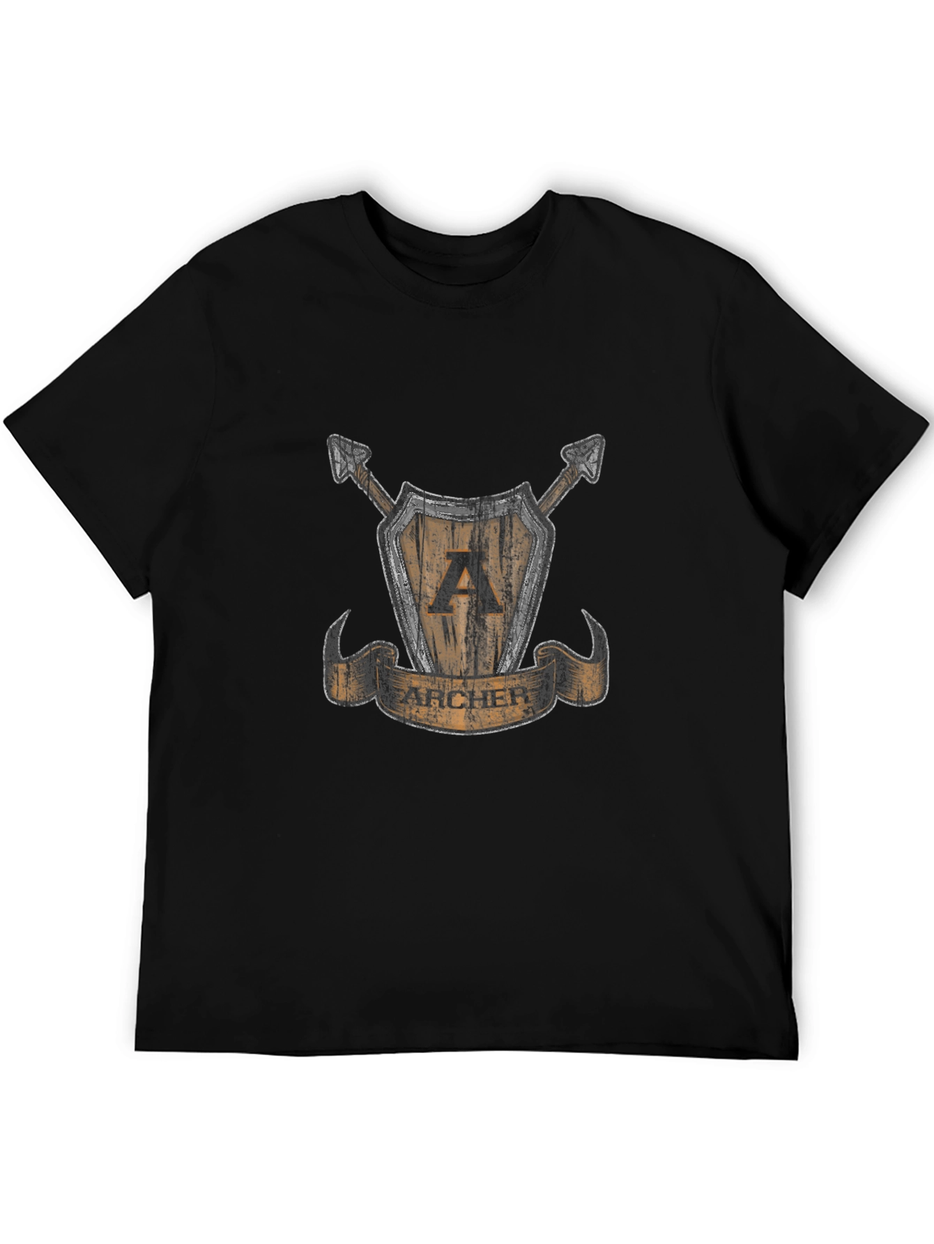 Archer Graphic Tee - Medieval Design