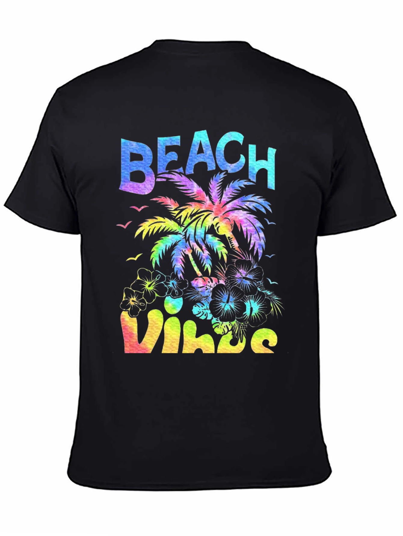 Beach Vibes T-Shirt - Tropical Graphic Tee