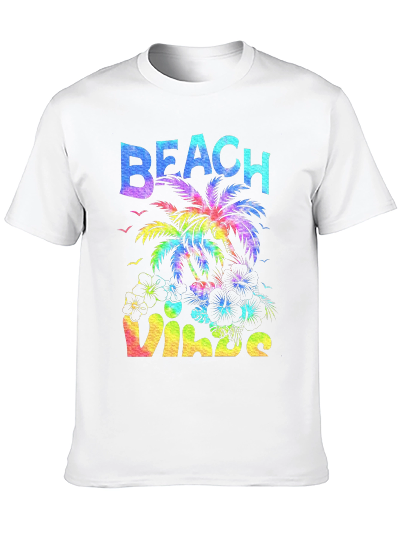Beach Vibes T-Shirt - Tropical Graphic Tee