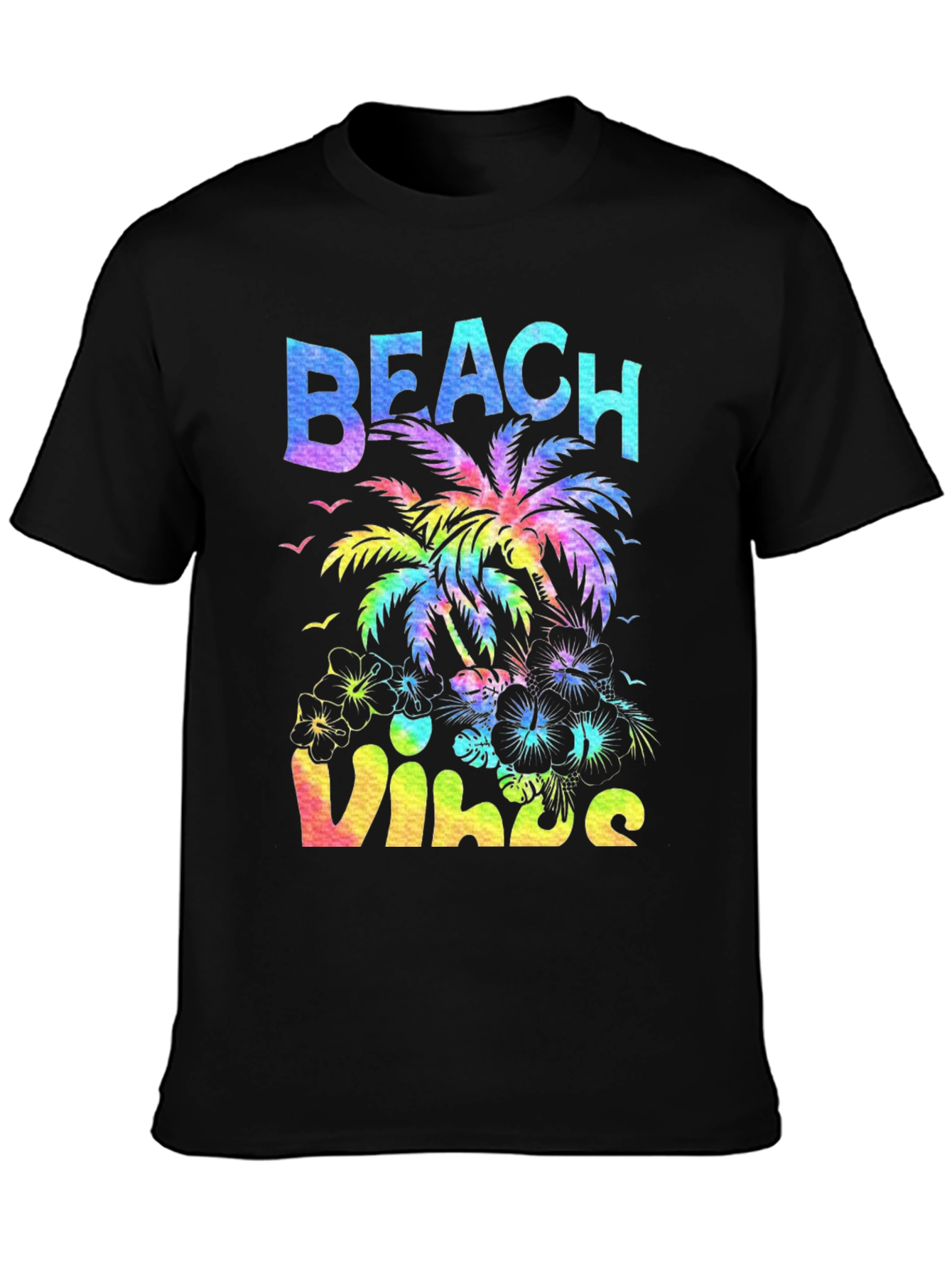 Beach Vibes T-Shirt - Tropical Graphic Tee