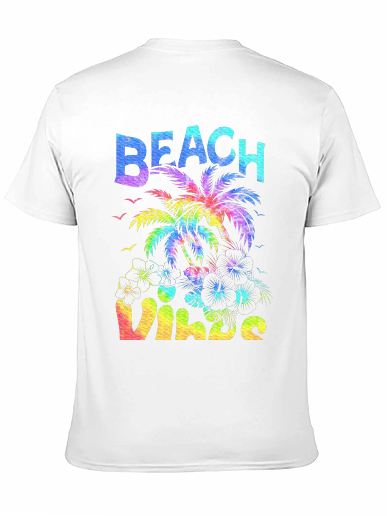 Beach Vibes T-Shirt - Tropical Graphic Tee