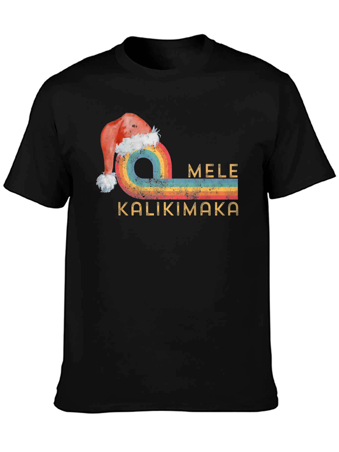 Mele Kalikimaka Hawaiian Christmas T-Shirt