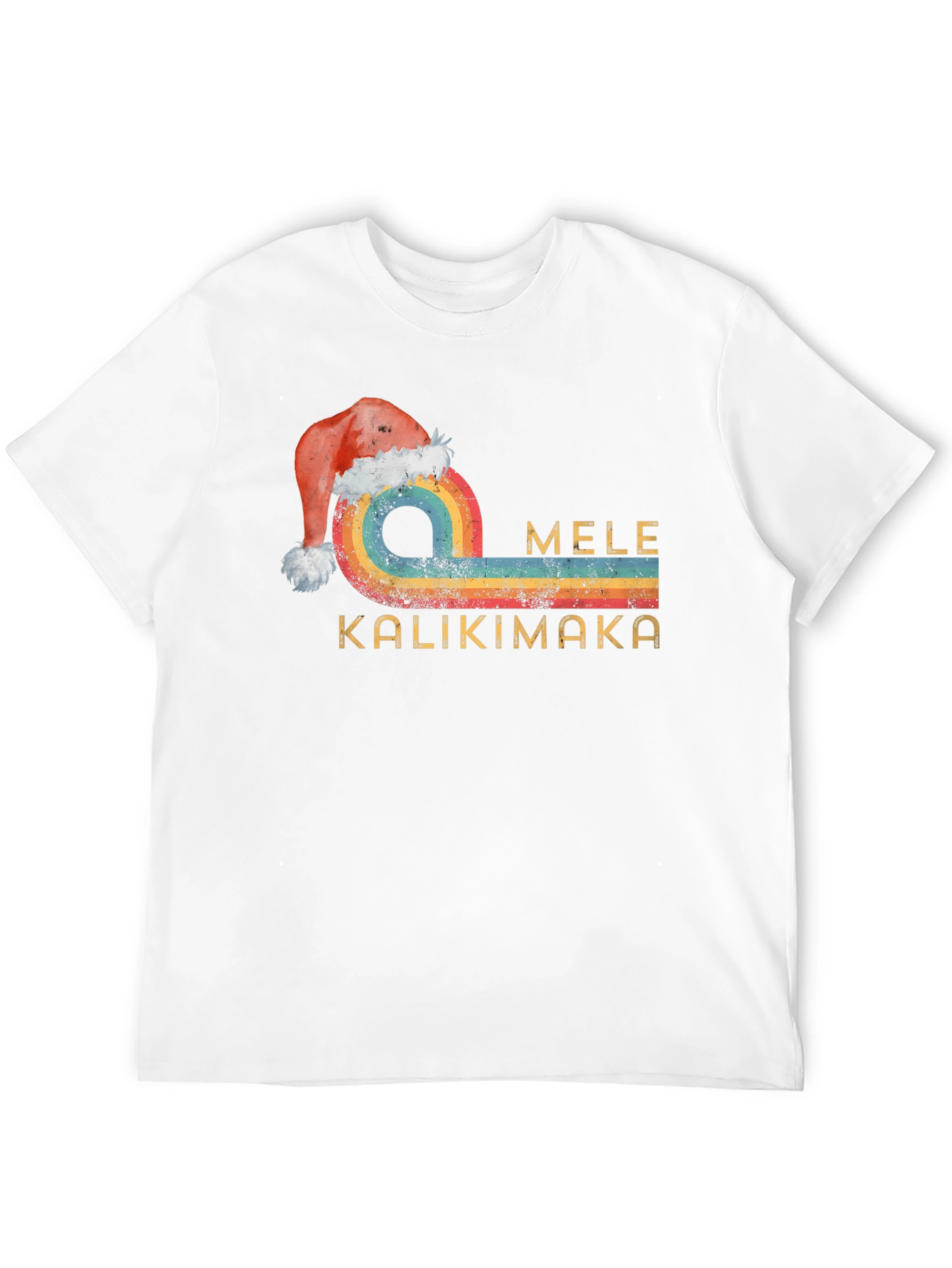 Mele Kalikimaka Hawaiian Christmas T-Shirt