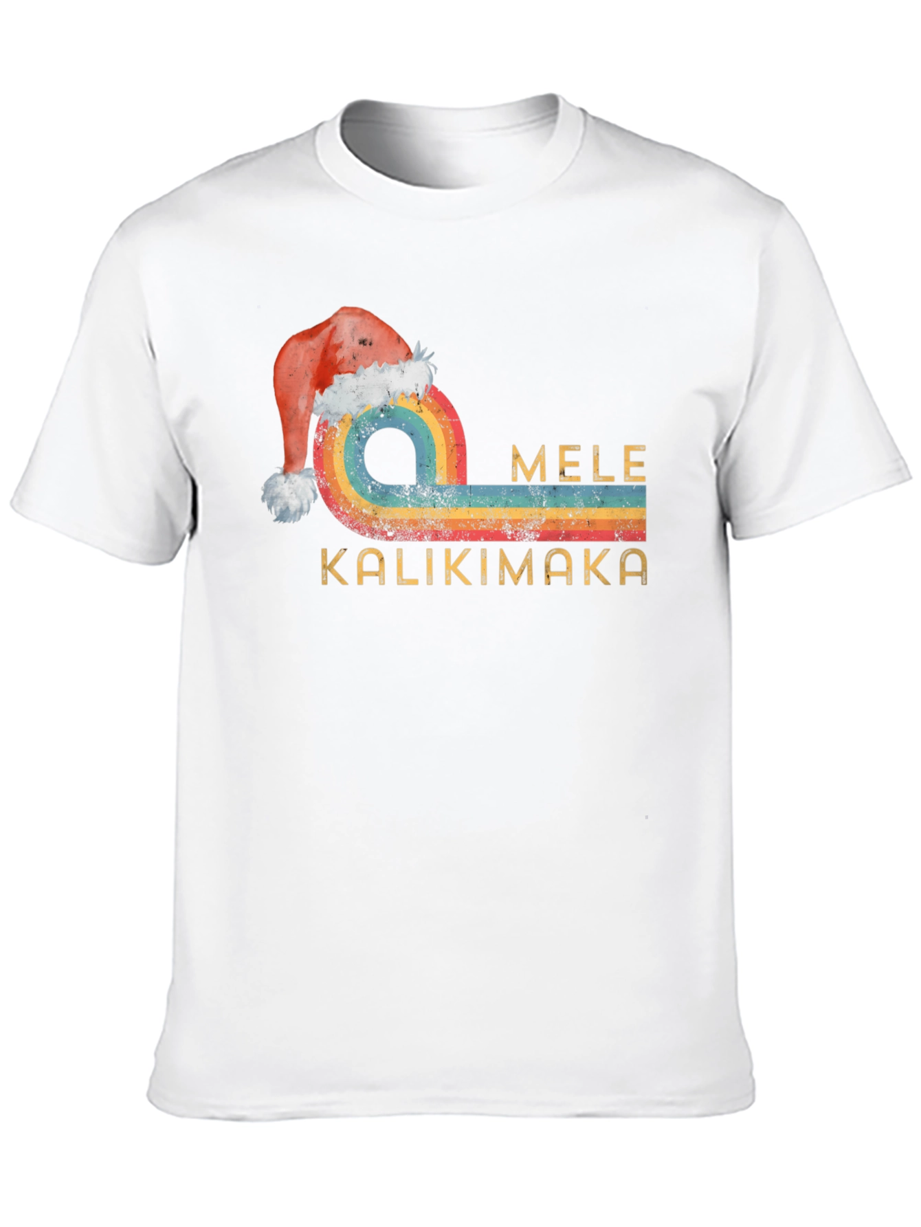 Mele Kalikimaka Hawaiian Christmas T-Shirt