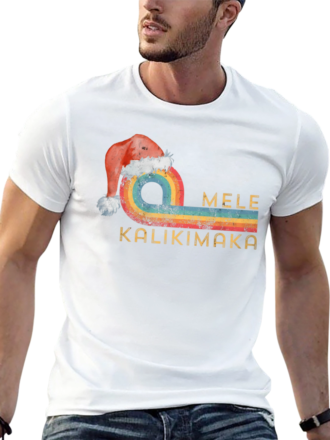 Mele Kalikimaka Hawaiian Christmas T-Shirt