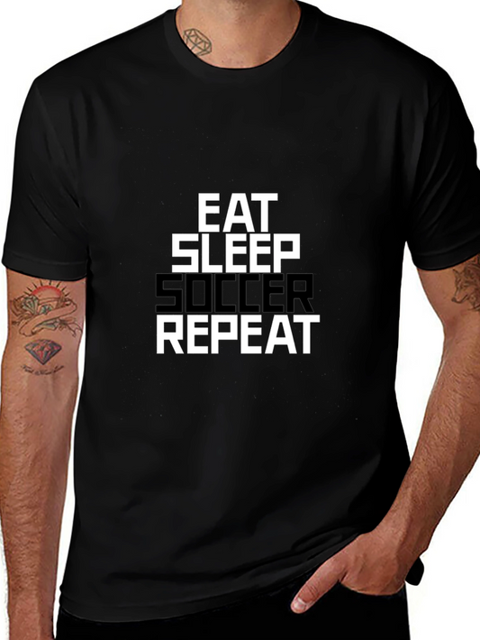 Eat Sleep Soccer Repeat T-Shirt